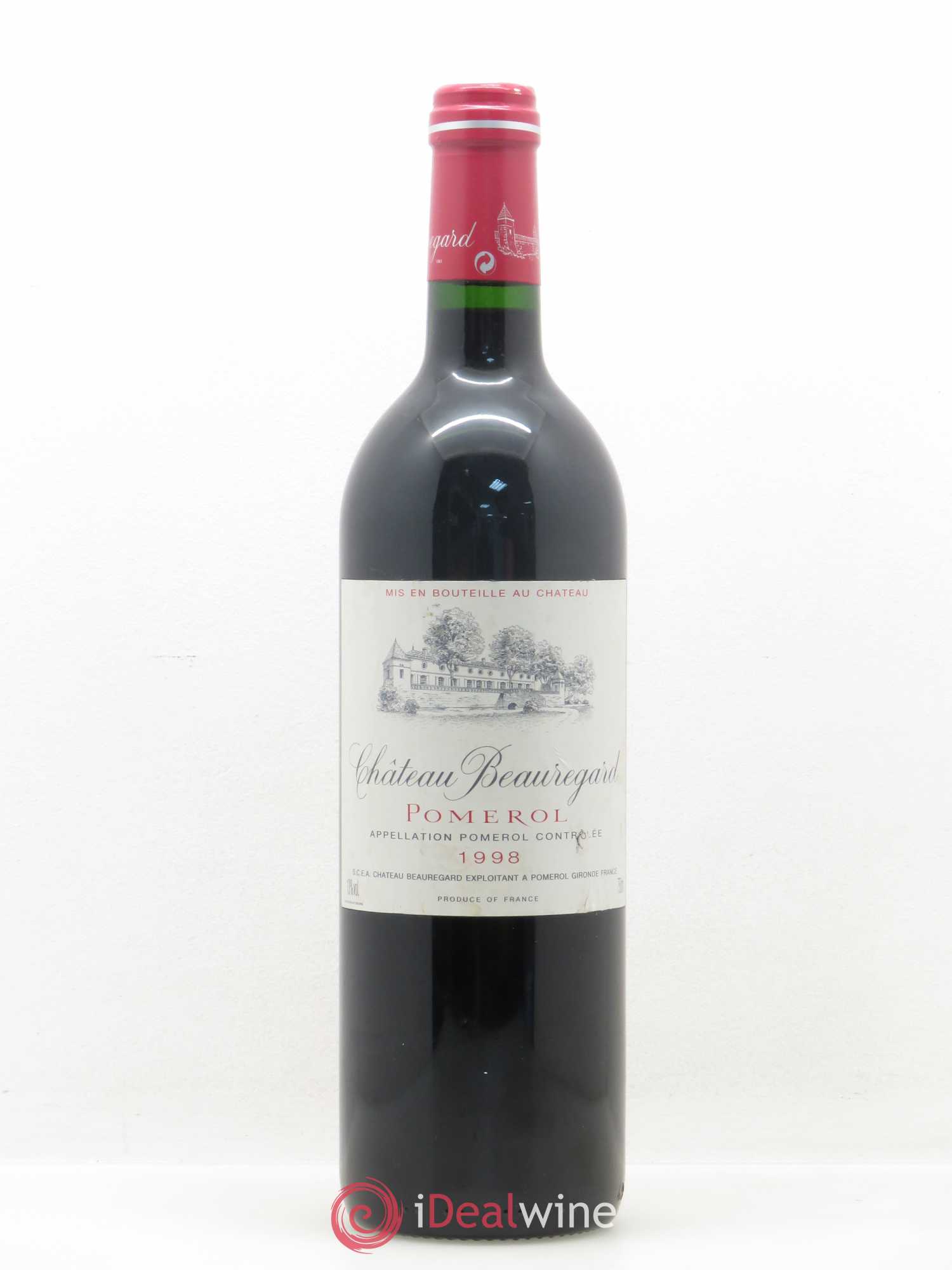 Château Beauregard 1998 - Lot de 1 bouteille - 0