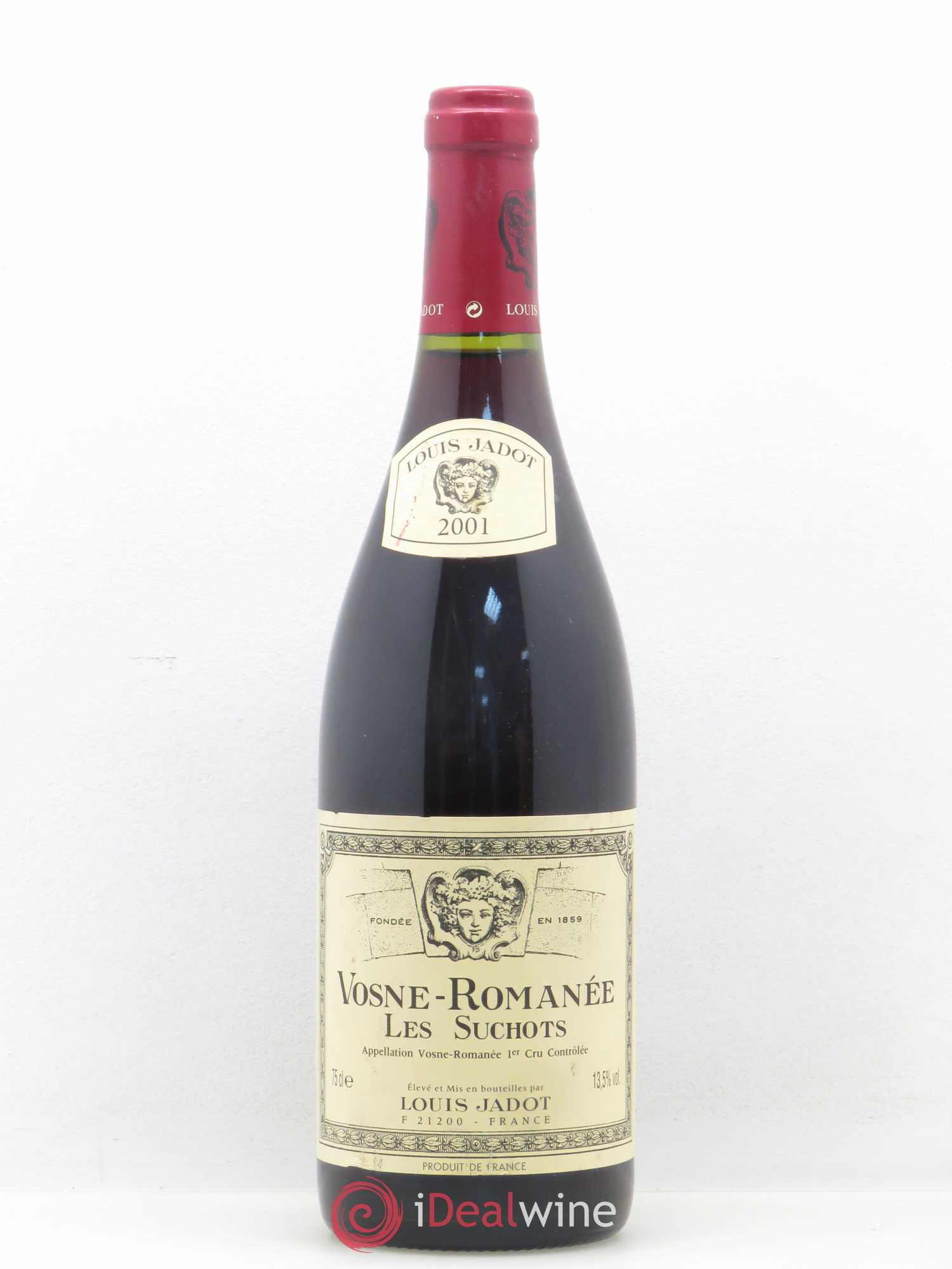 Vosne-Romanée 1er Cru Les Suchots Maison Louis Jadot 2001 - Lot de 1 bouteille - 0