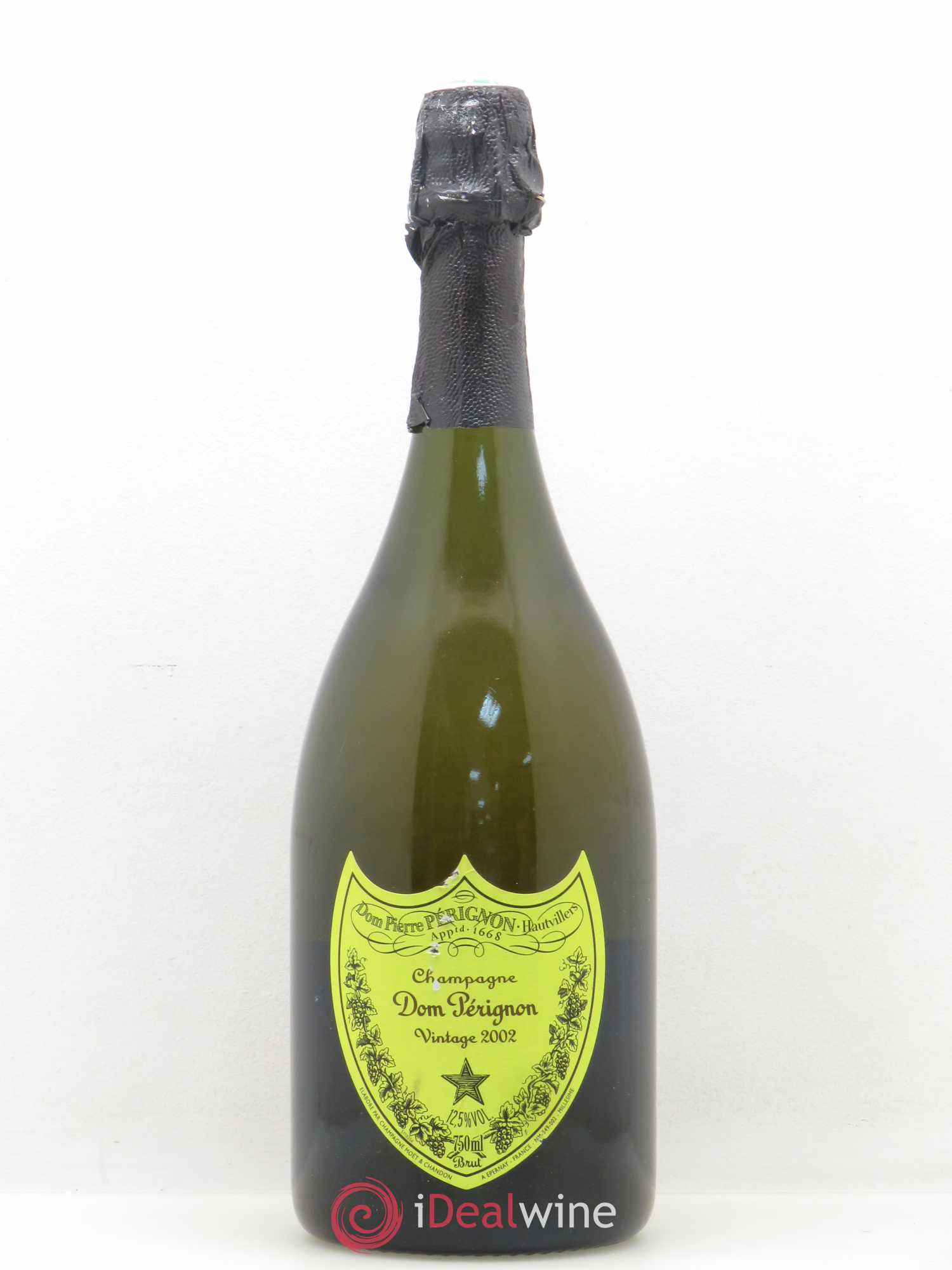 Brut Dom Pérignon Collection Andy Warhol 2002 - Lot de 1 bouteille - 0