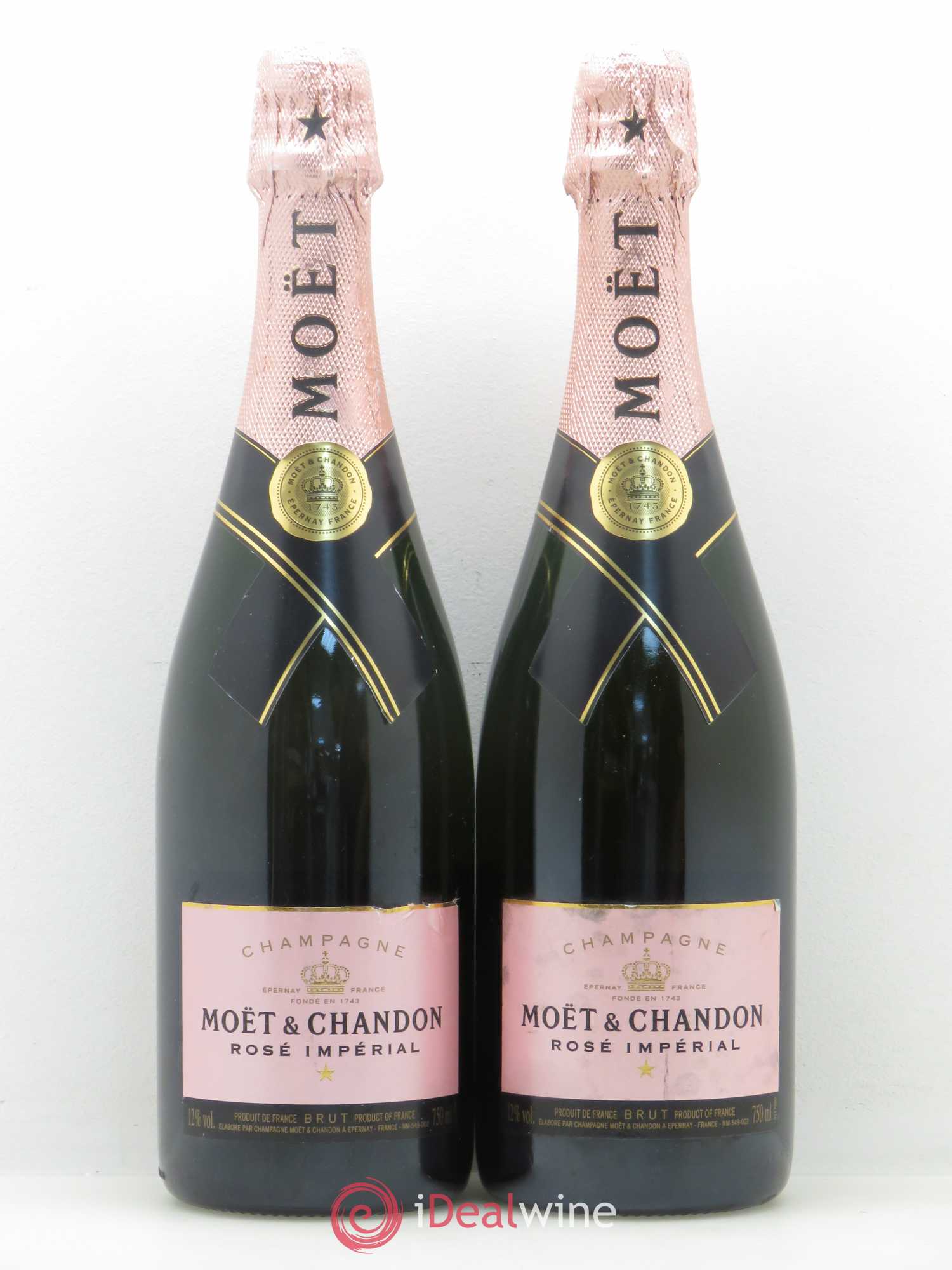 Champagne - Impérial Moët & Chandon - Lot de 2 bouteilles - 0