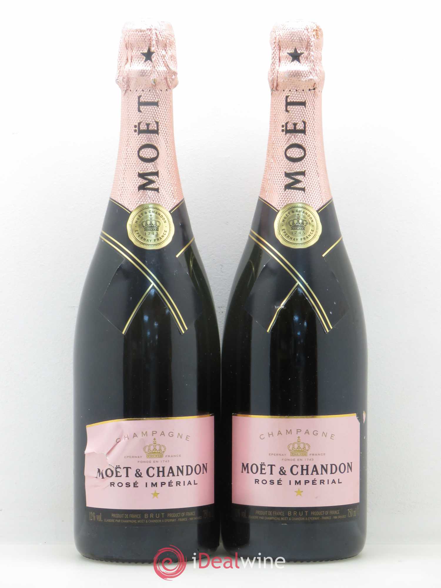 Champagne - Impérial Moët & Chandon - Lot de 2 bouteilles - 0