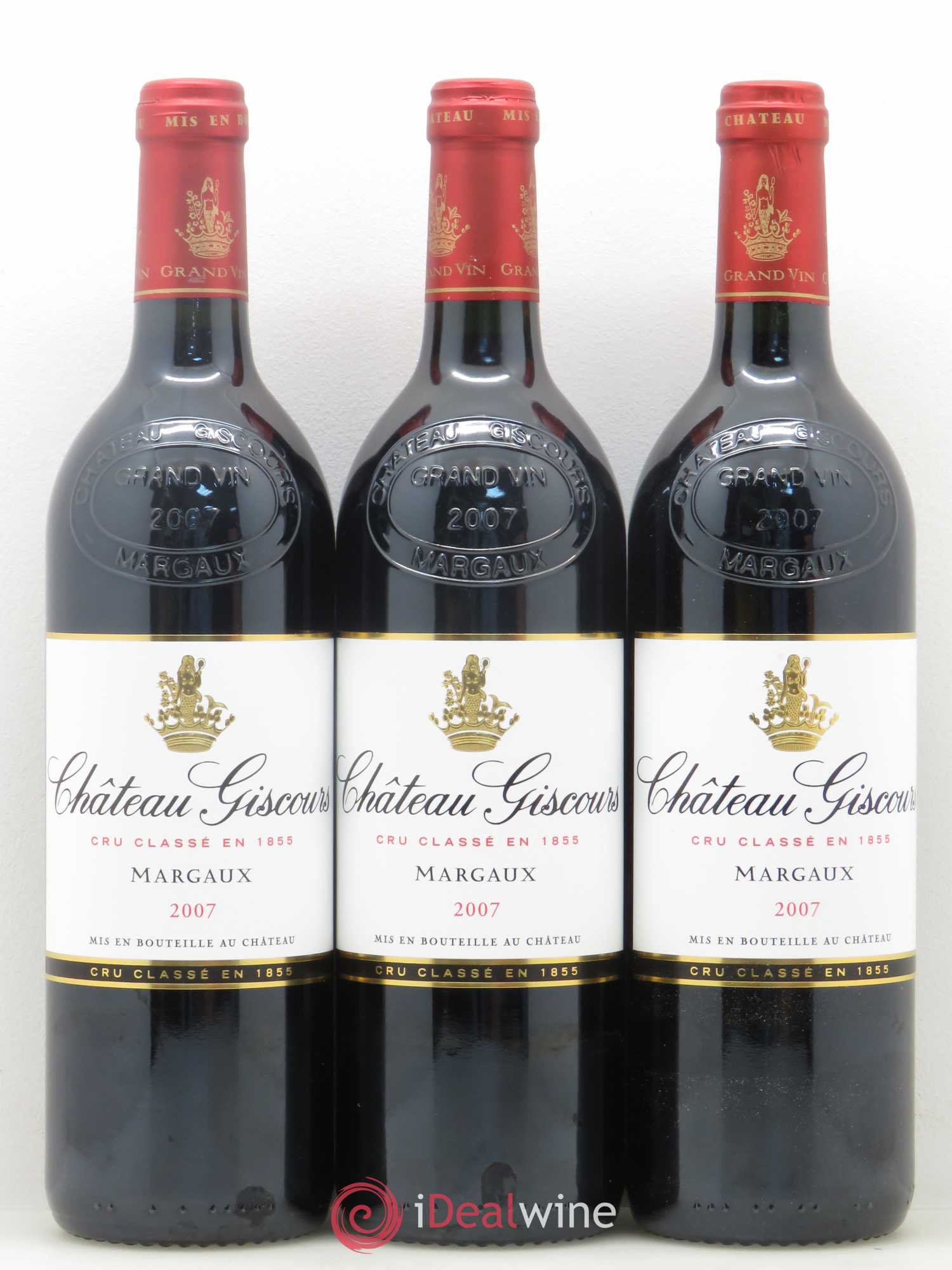Château Giscours 3ème Grand Cru Classé 2007 - Lot de 6 bouteilles - 1