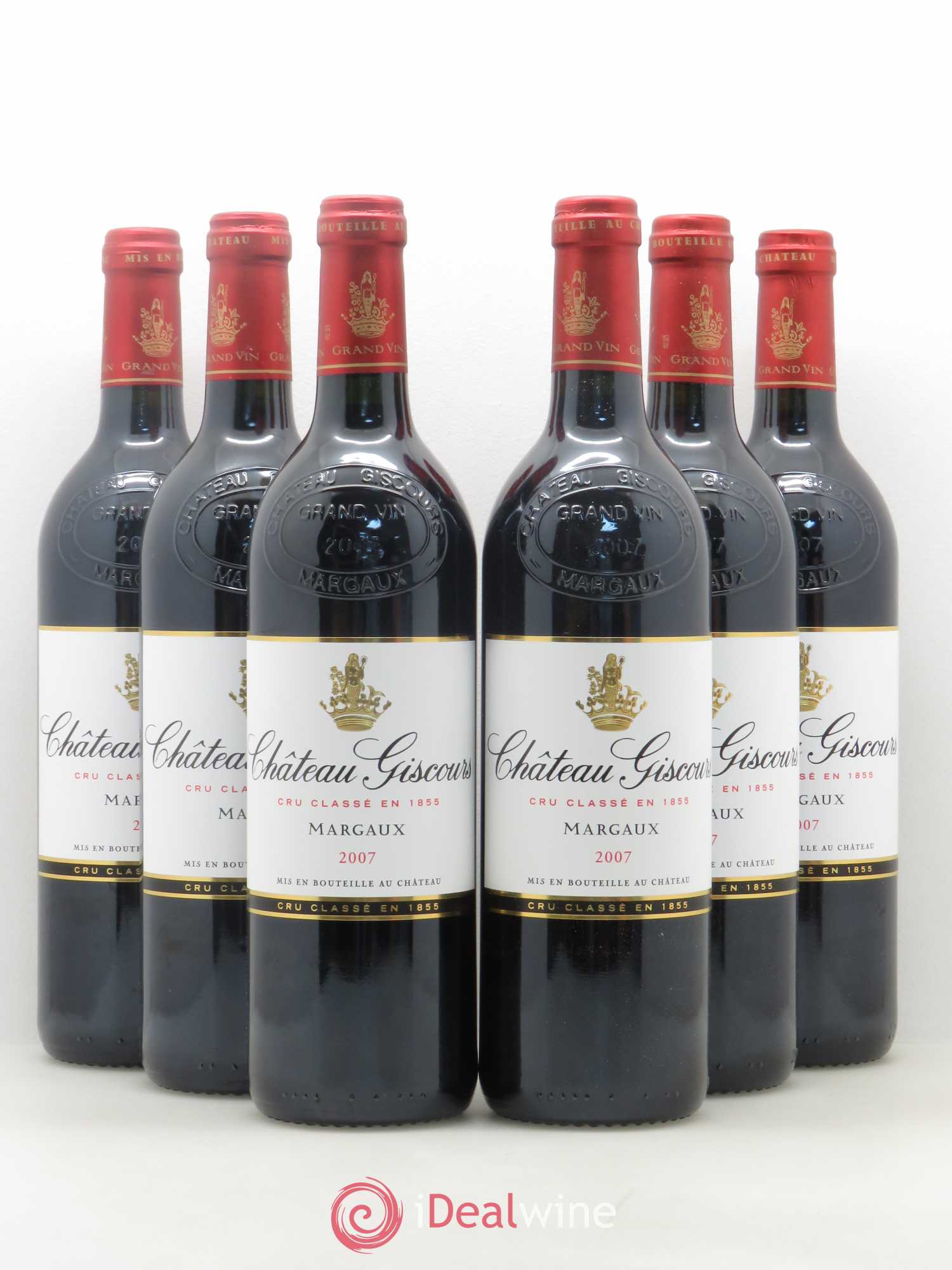 Château Giscours 3ème Grand Cru Classé 2007 - Lot de 6 bouteilles - 0