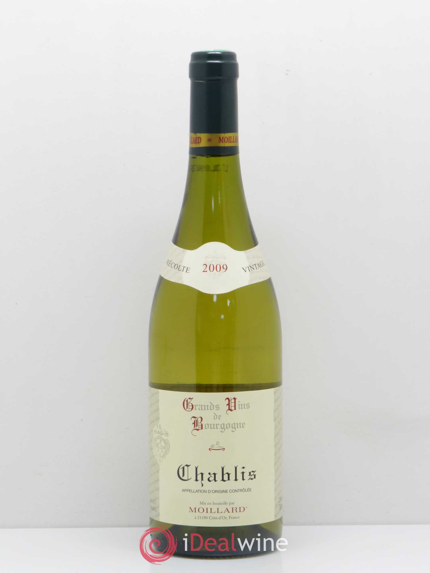 Chablis Maison Moillard (sans prix de réserve) 2009 - Posten von 1 Flasche - 0