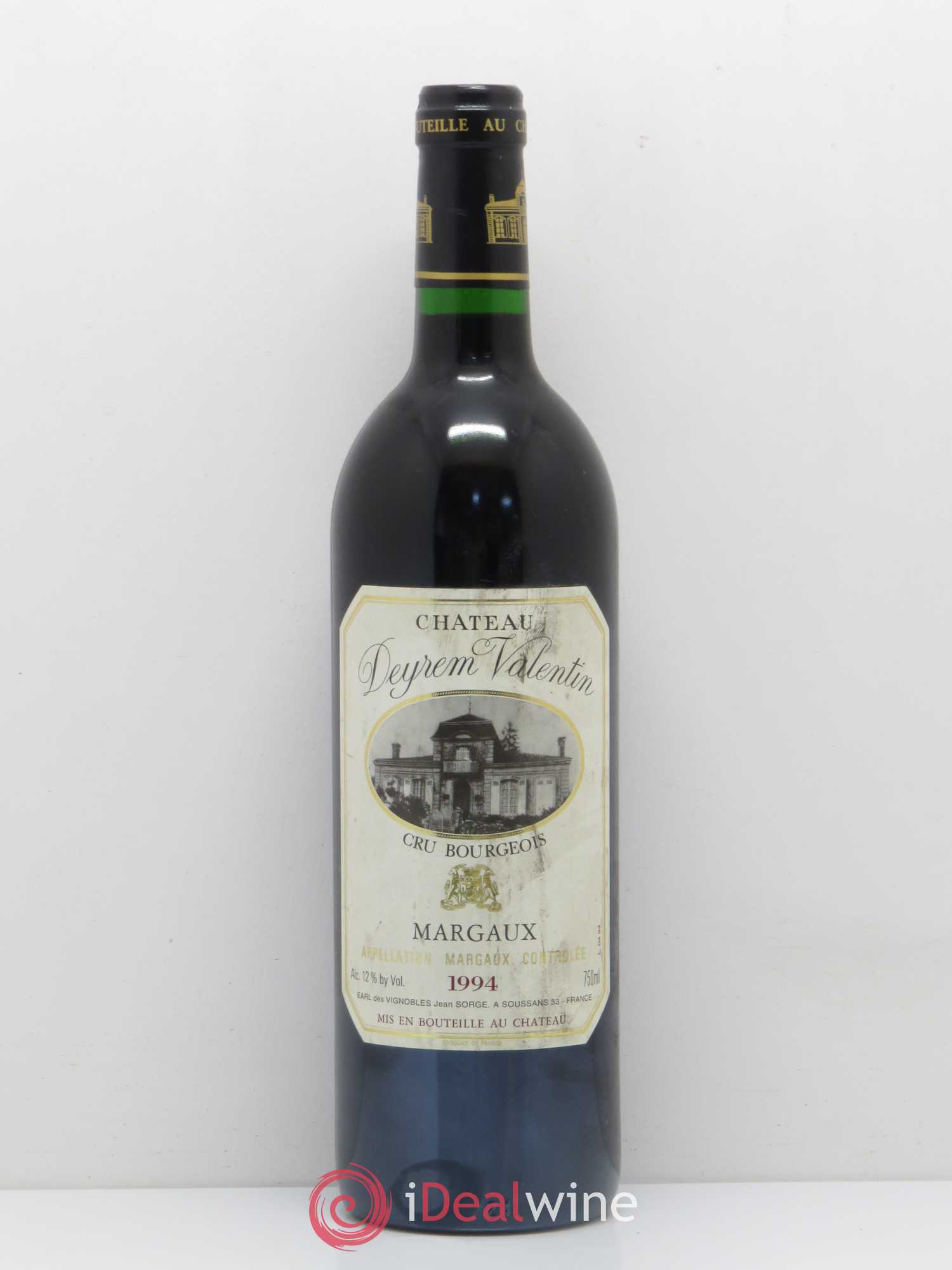 Château Deyrem Valentin Cru Bourgeois (sans prix de réserve) 1994 - Lot de 1 bouteille - 0