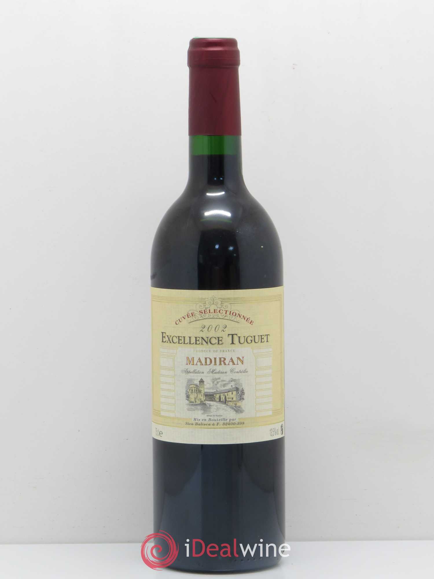 Madiran Cuvée Sélectionnée Excellence Tuguet (sans prix de réserve) 2002 - Posten von 1 Flasche - 0
