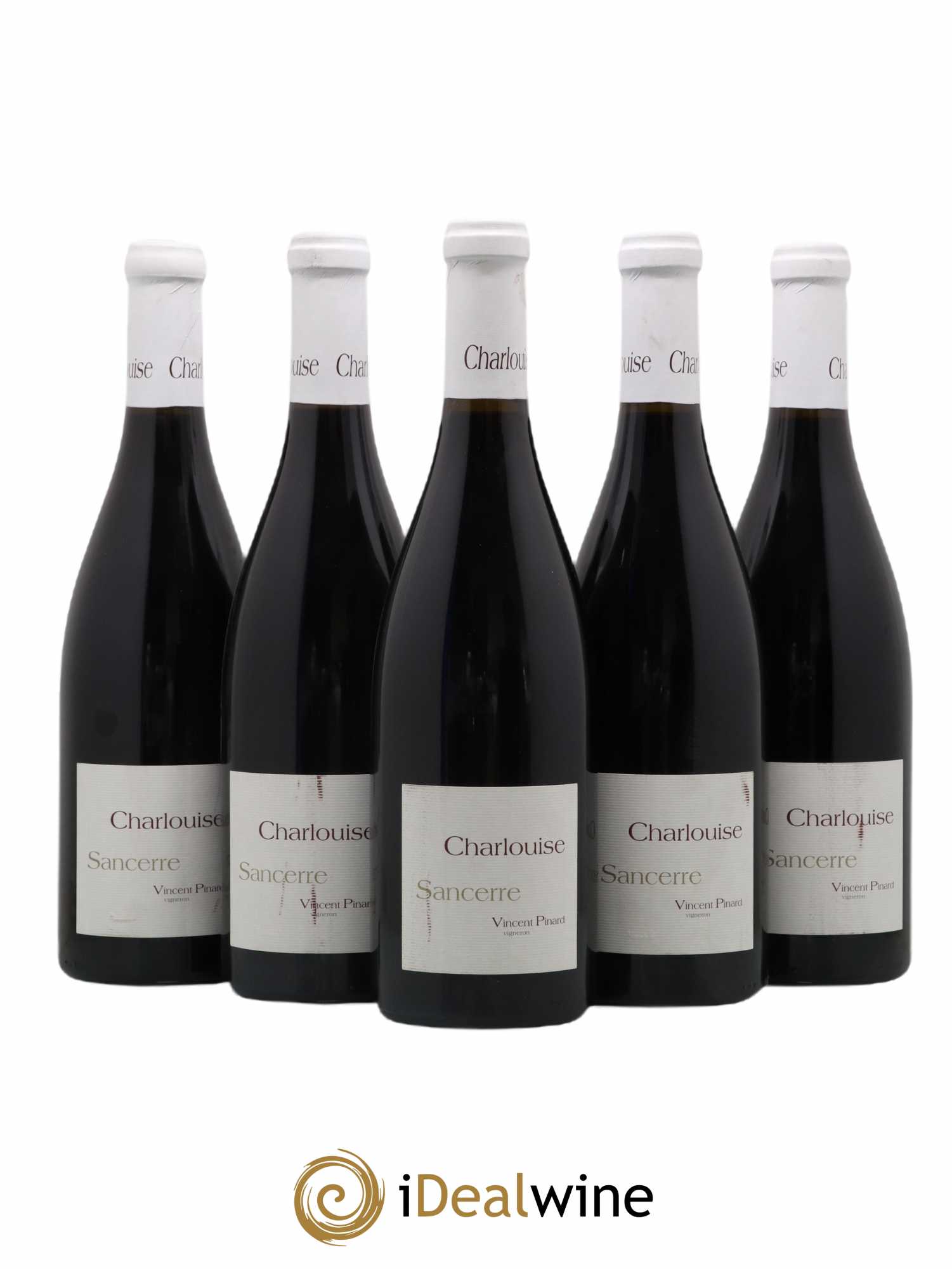 Sancerre Charlouise Vincent Pinard 2015 - Lot de 5 bouteilles - 0