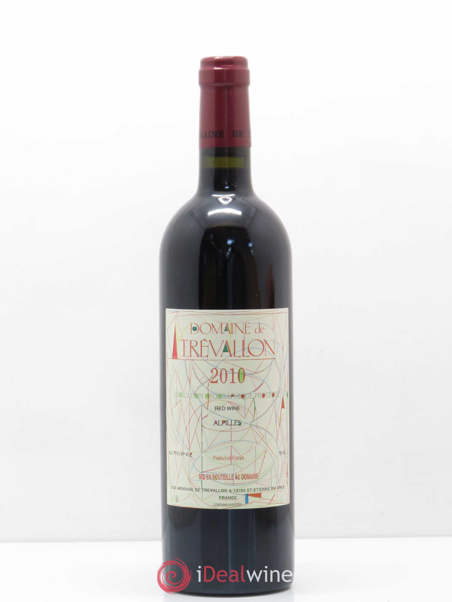 Alpilles Trévallon (Domaine de) Eloi Dürrbach 2010 - Lot de 1 bouteille - 0