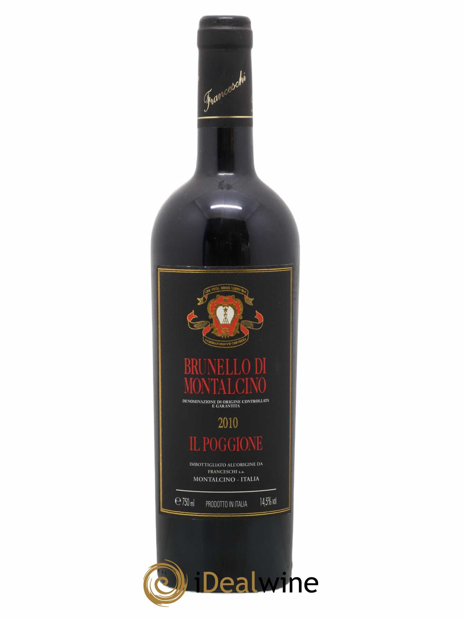 Brunello di Montalcino DOCG Il Poggione Lavinio Franceschi 2010 - Lot de 1 bouteille - 0