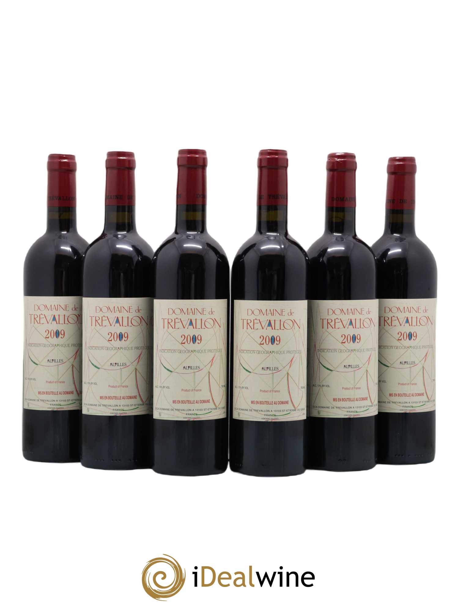 Alpilles Trévallon (Domaine de) Eloi Dürrbach 2009 - Lot de 6 bouteilles - 0