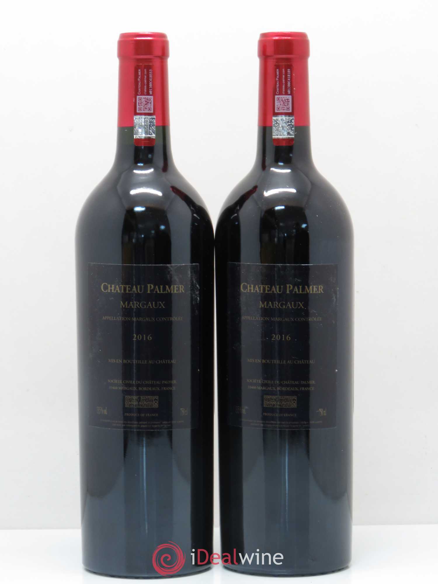 Château Palmer 3ème Grand Cru Classé 2016 - Lot de 2 bouteilles - 1