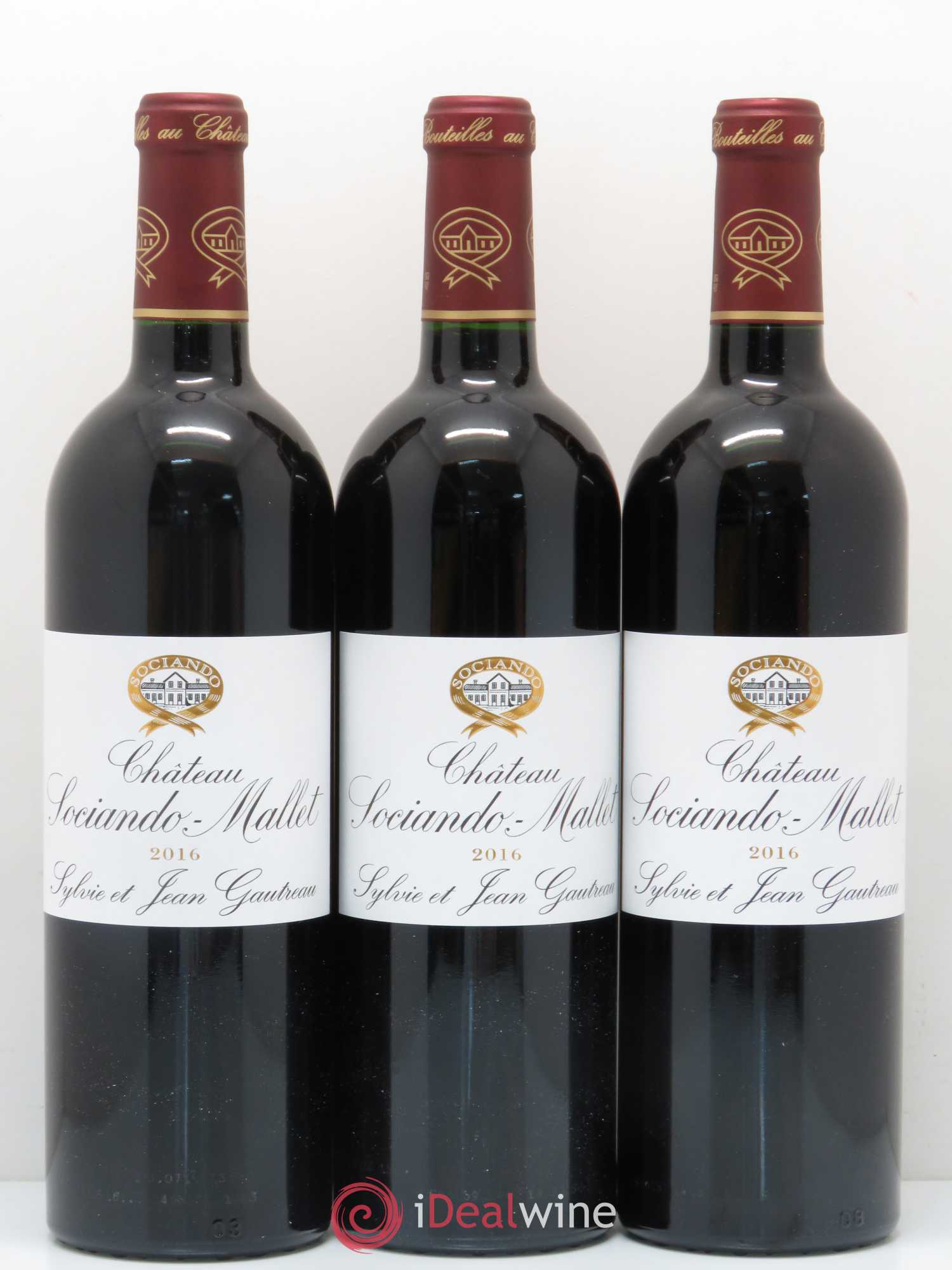 Château Sociando Mallet 2016 - Lot de 12 bouteilles - 3