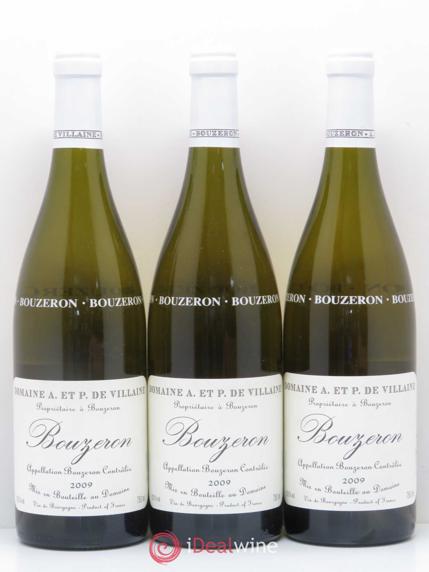 Bouzeron Domaine de Villaine 2009 - Lot de 3 bouteilles - 0