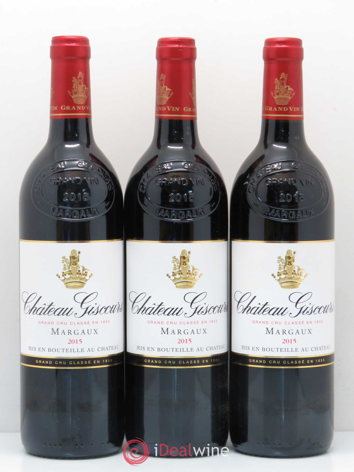 Château Giscours 3ème Grand Cru Classé 2015 - Lot de 12 bouteilles - 3