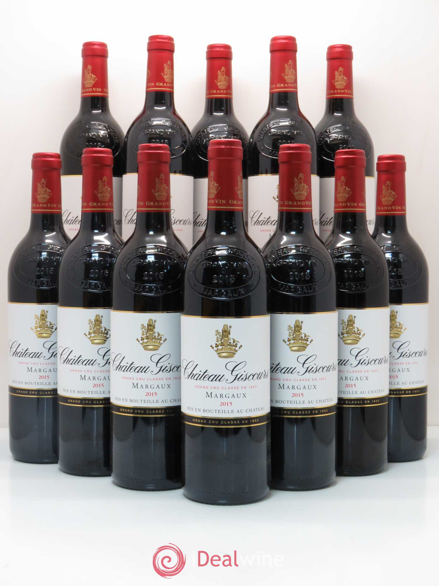 Château Giscours 3ème Grand Cru Classé 2015 - Lot de 12 bouteilles - 0