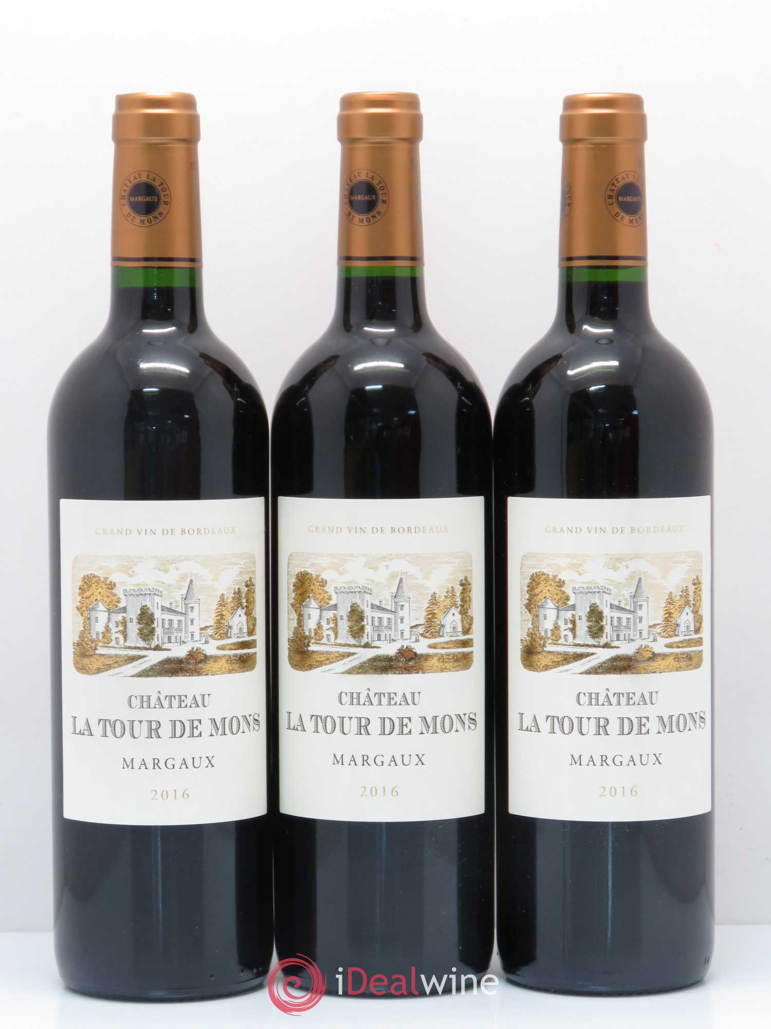 Château la Tour de Mons Cru Bourgeois 2016 - Lot de 12 bouteilles - 2