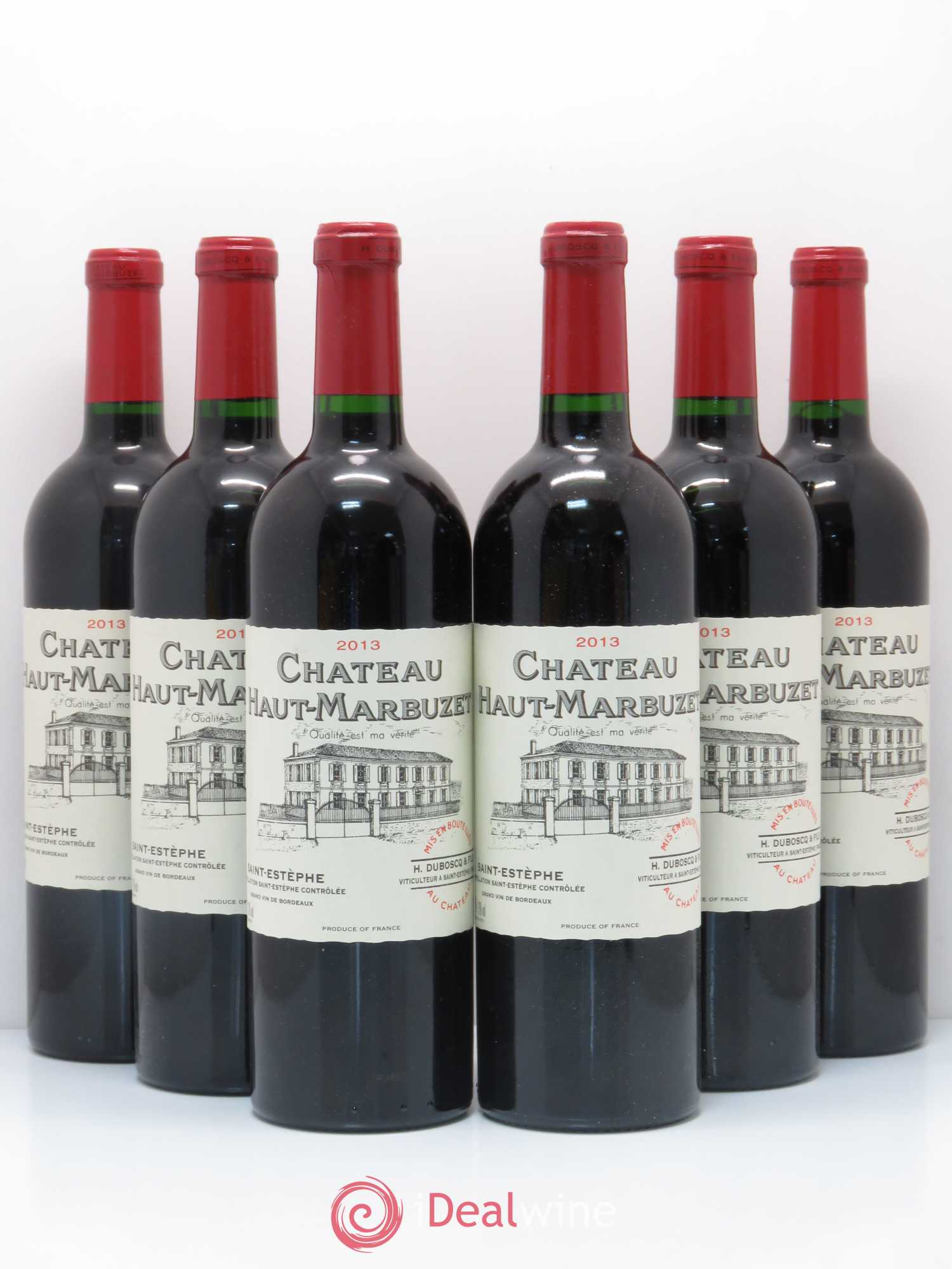 Château Haut Marbuzet 2013 - Lot de 6 bouteilles - 0