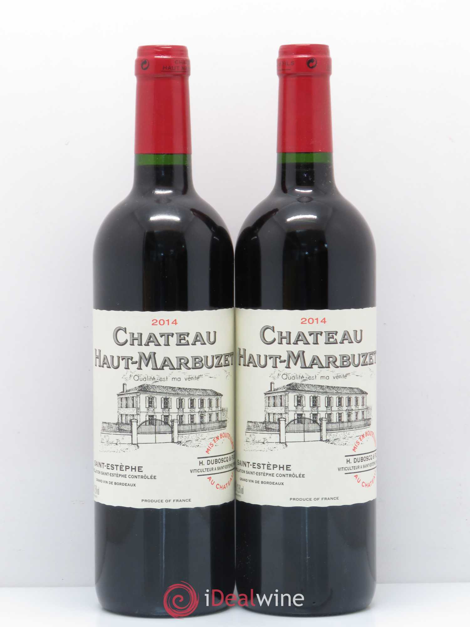 Château Haut Marbuzet 2014 - Lot de 2 bouteilles - 0