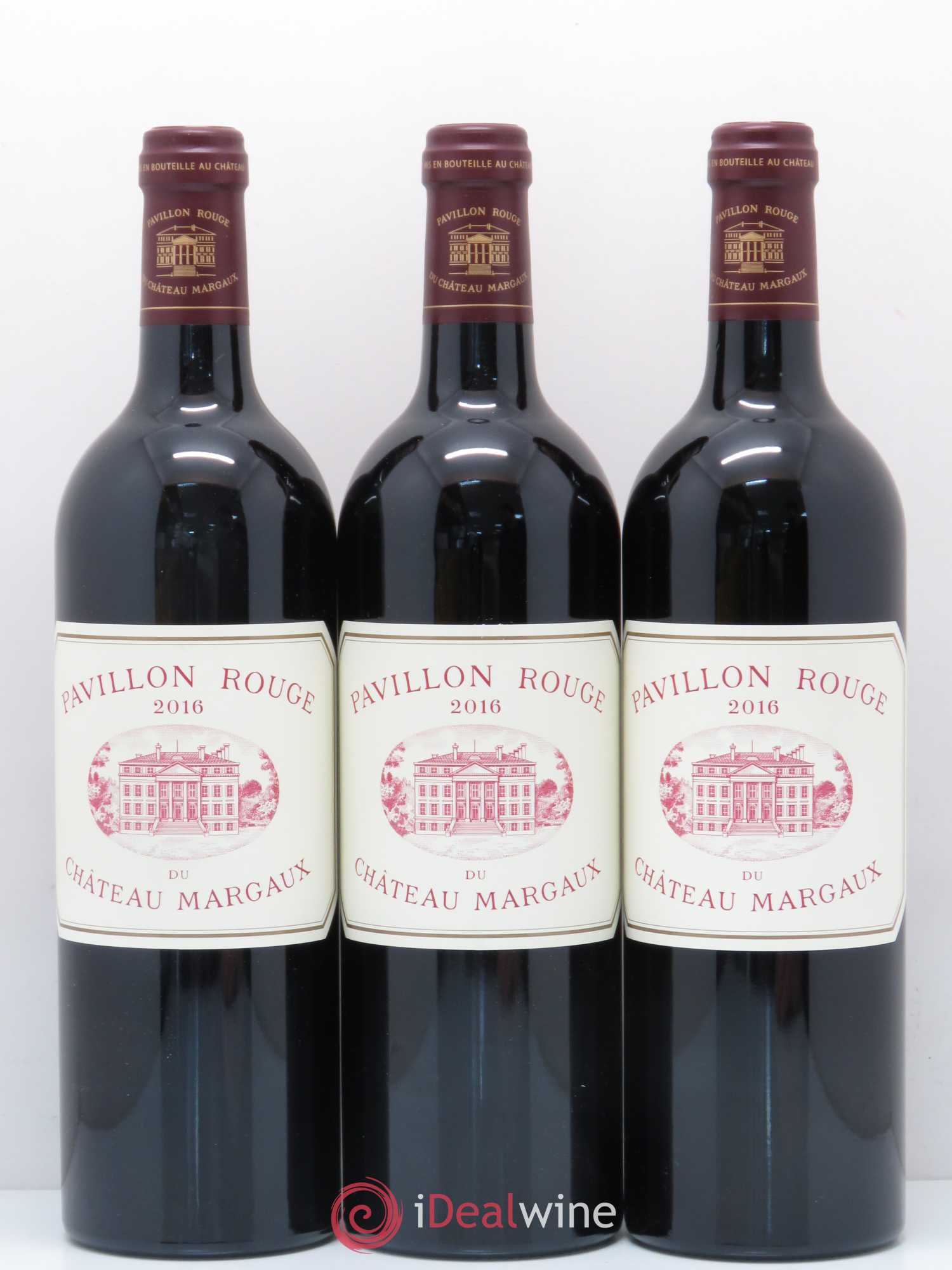 Pavillon Rouge du Château Margaux Second Vin (sans prix de réserve) 2016 - Lot de 3 bouteilles - 0
