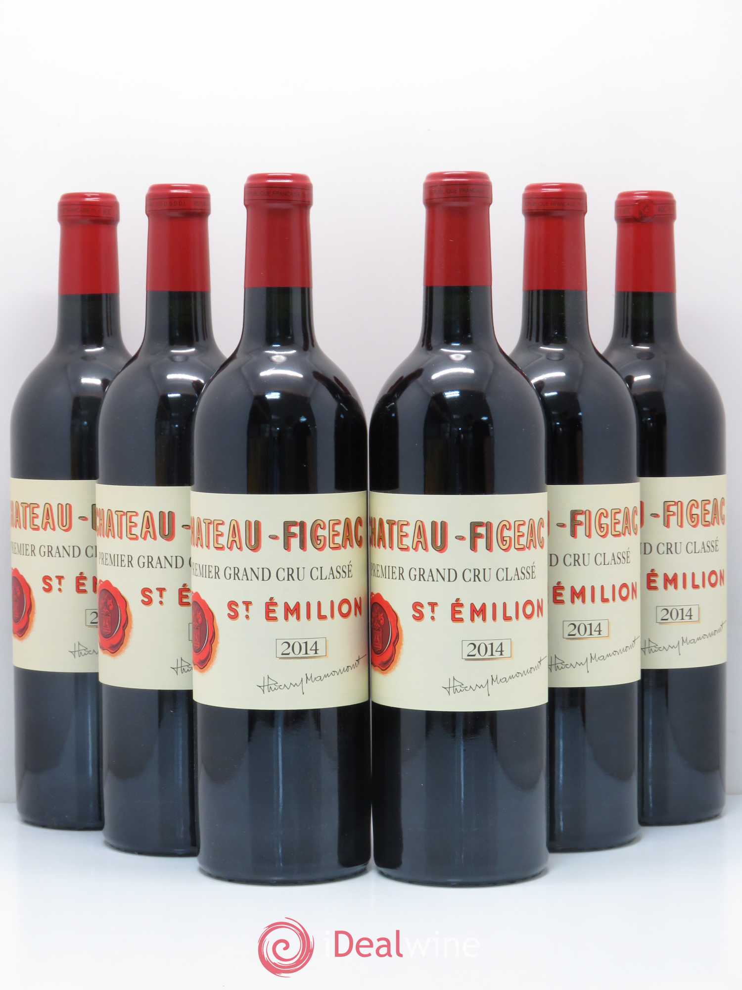 Château Figeac 1er Grand Cru Classé A 2014 - Lot de 6 bouteilles - 0
