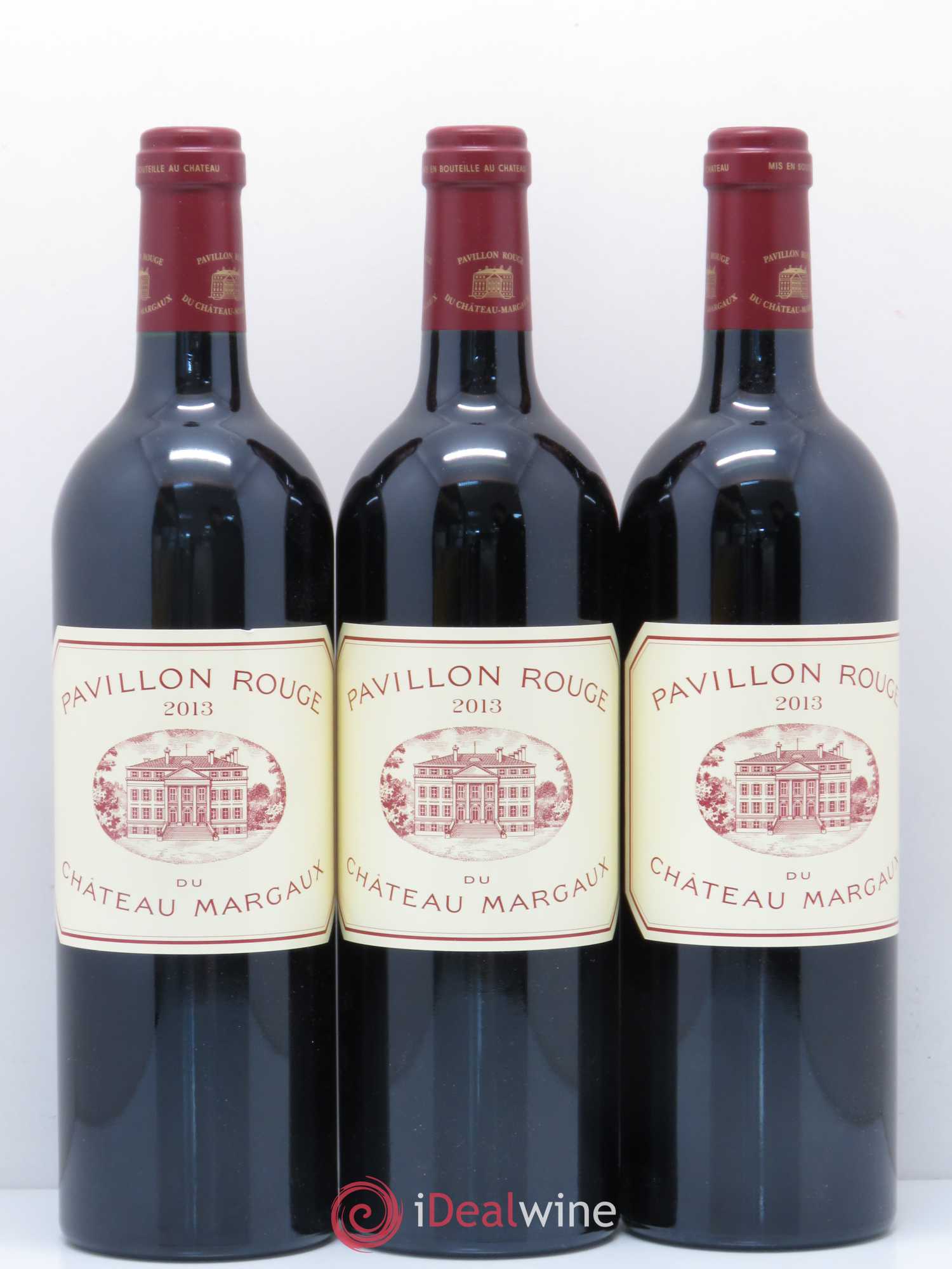 Pavillon Rouge du Château Margaux Second Vin (sans prix de réserve) 2013 - Lot de 3 bouteilles - 0