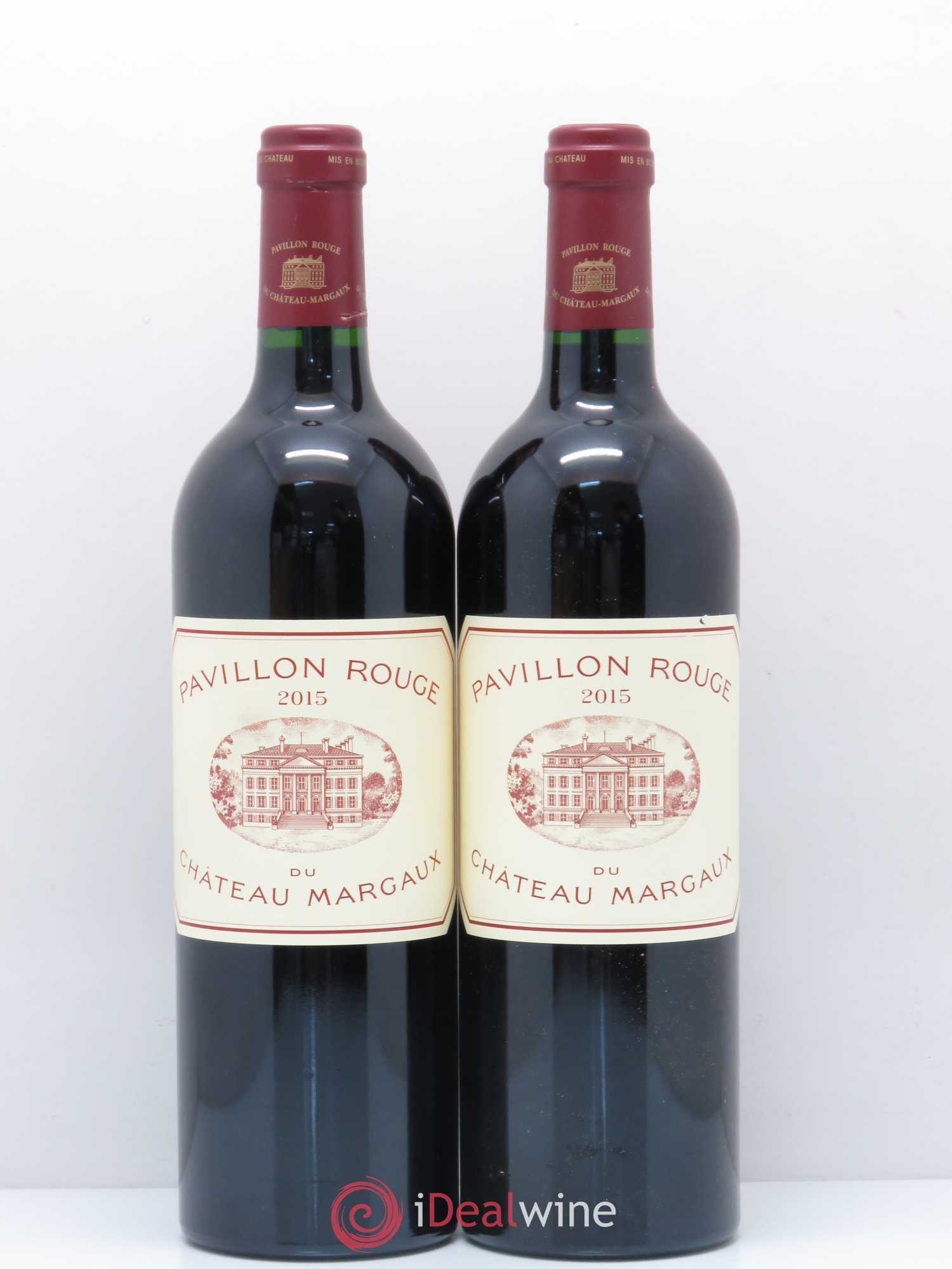 Pavillon Rouge du Château Margaux Second Vin 2015 - Lot de 2 bouteilles - 0
