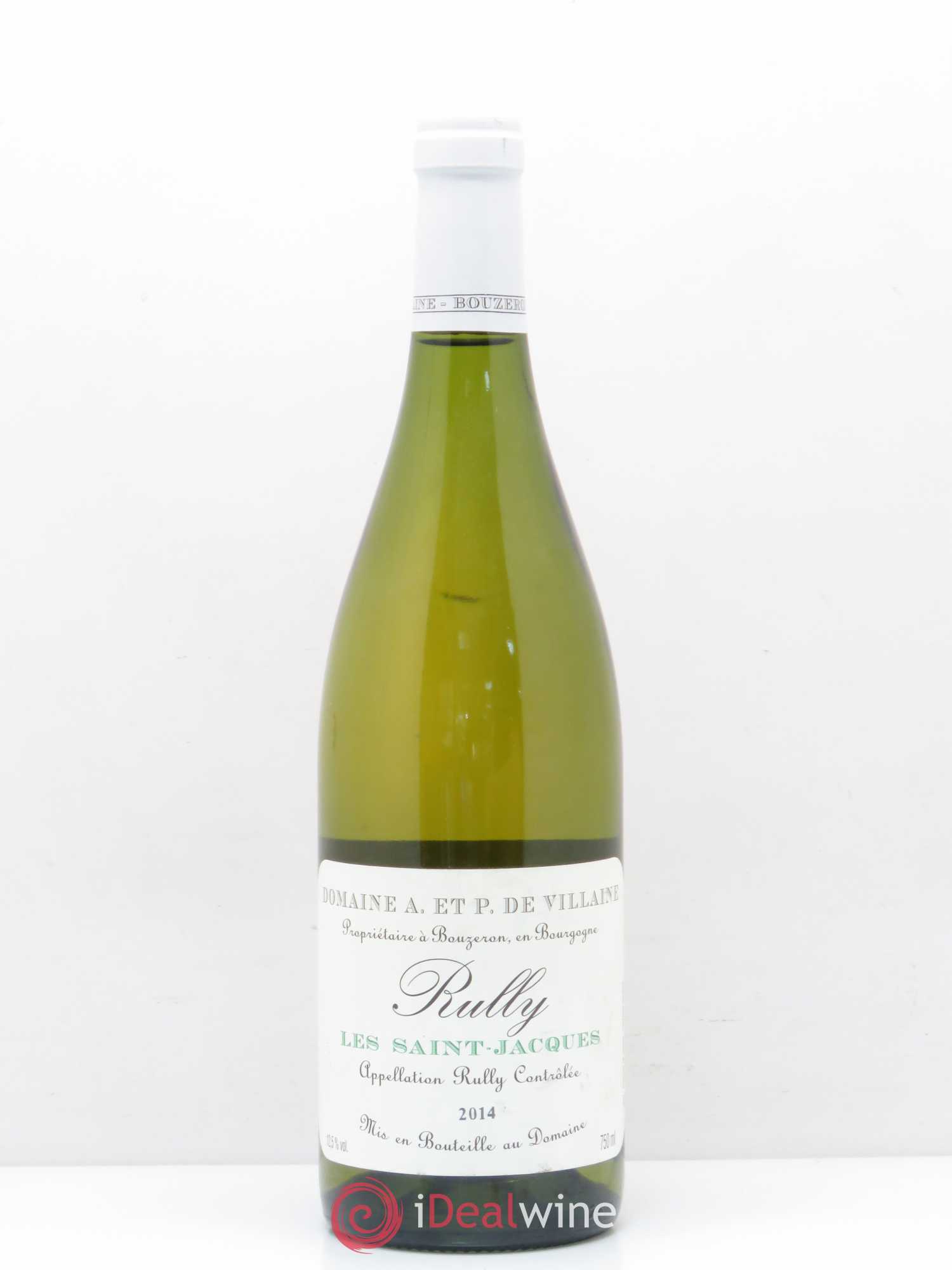 Rully Les Saint-Jacques Domaine de Villaine 2014 - Lot de 1 bouteille - 0
