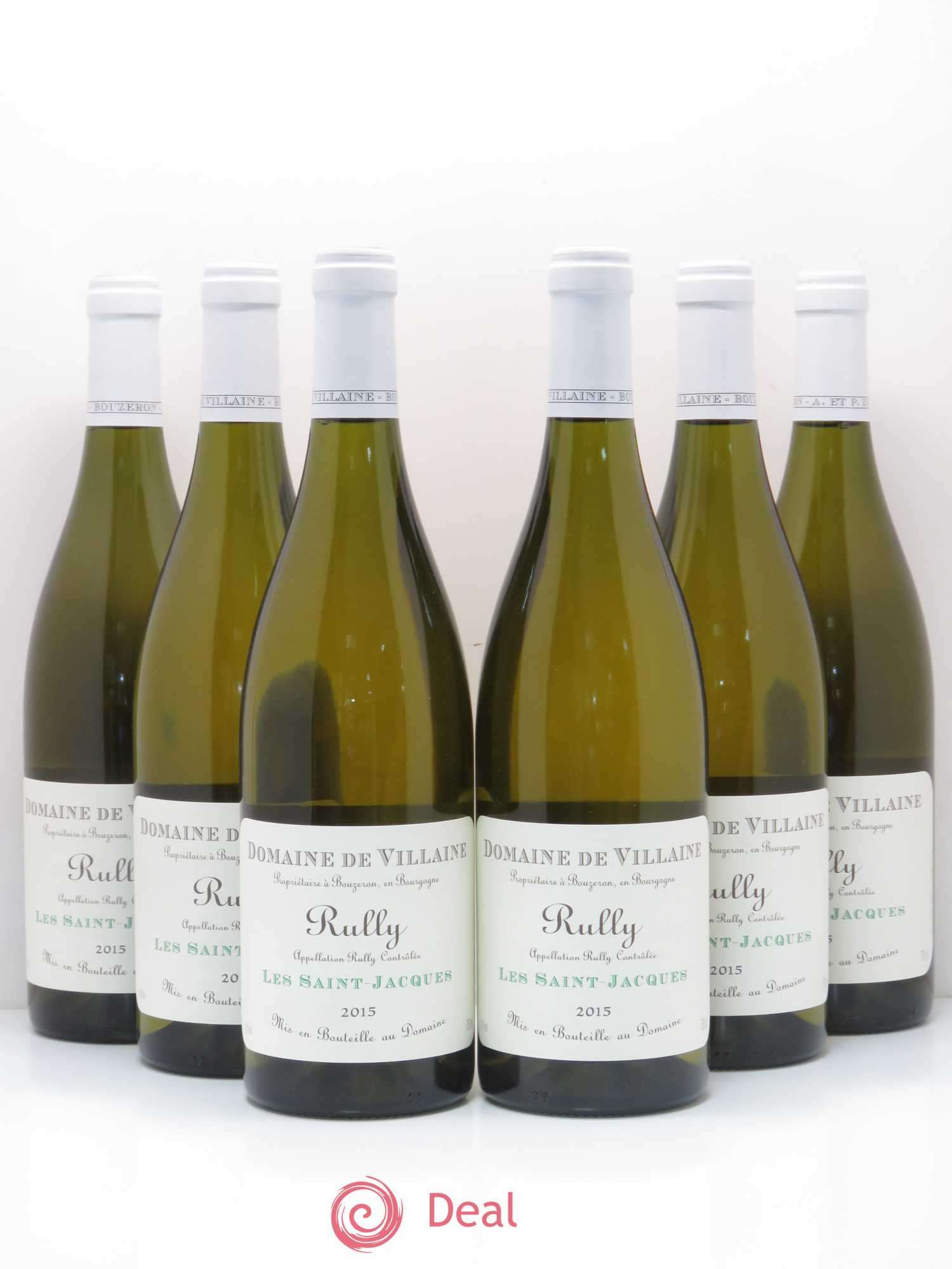Rully Les Saint-Jacques Domaine de Villaine 2015 - Lot de 6 bouteilles - 0