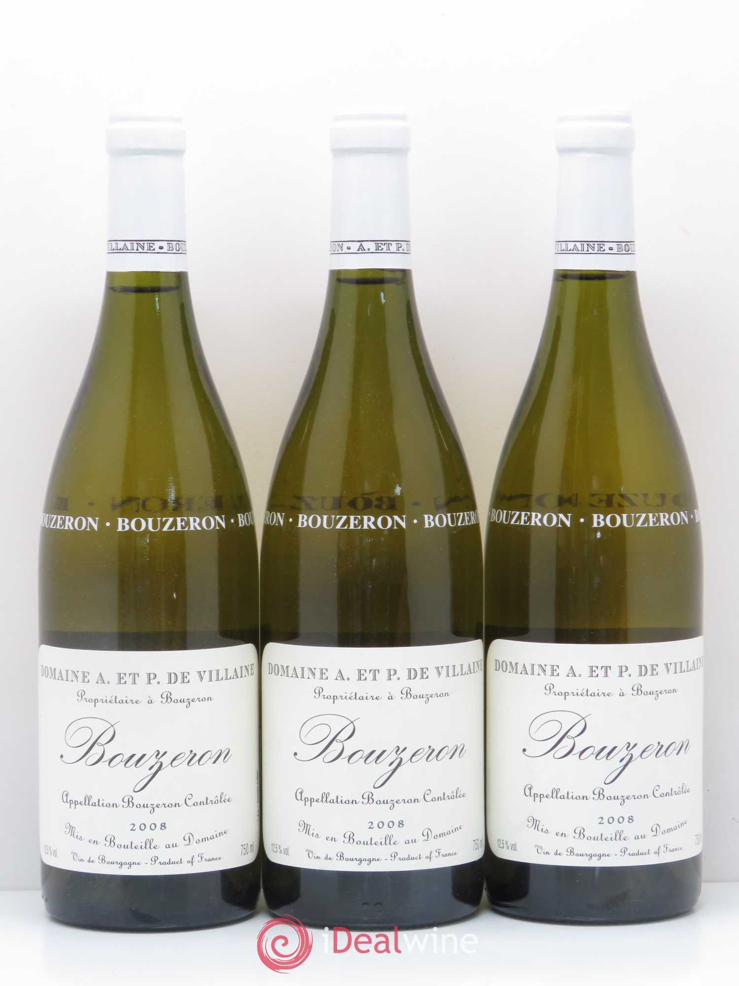 Bouzeron Domaine de Villaine 2008 - Lot de 3 bouteilles - 0