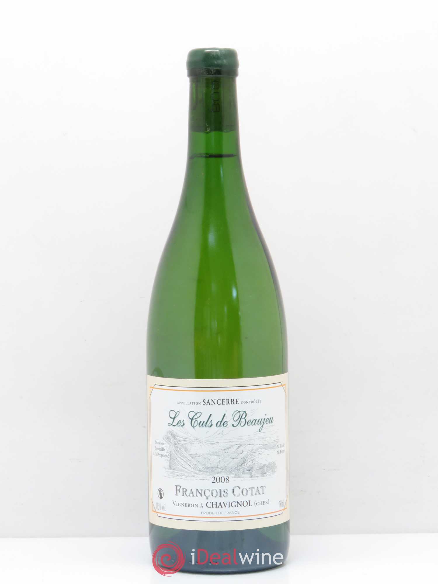 Sancerre Les Culs de Beaujeu François Cotat 2008 - Lot de 1 bouteille - 0