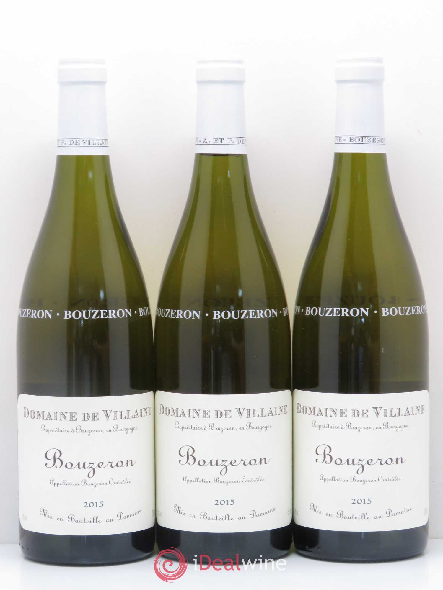 Bouzeron Domaine de Villaine (sans prix de réserve) 2015 - Lot de 3 bouteilles - 0