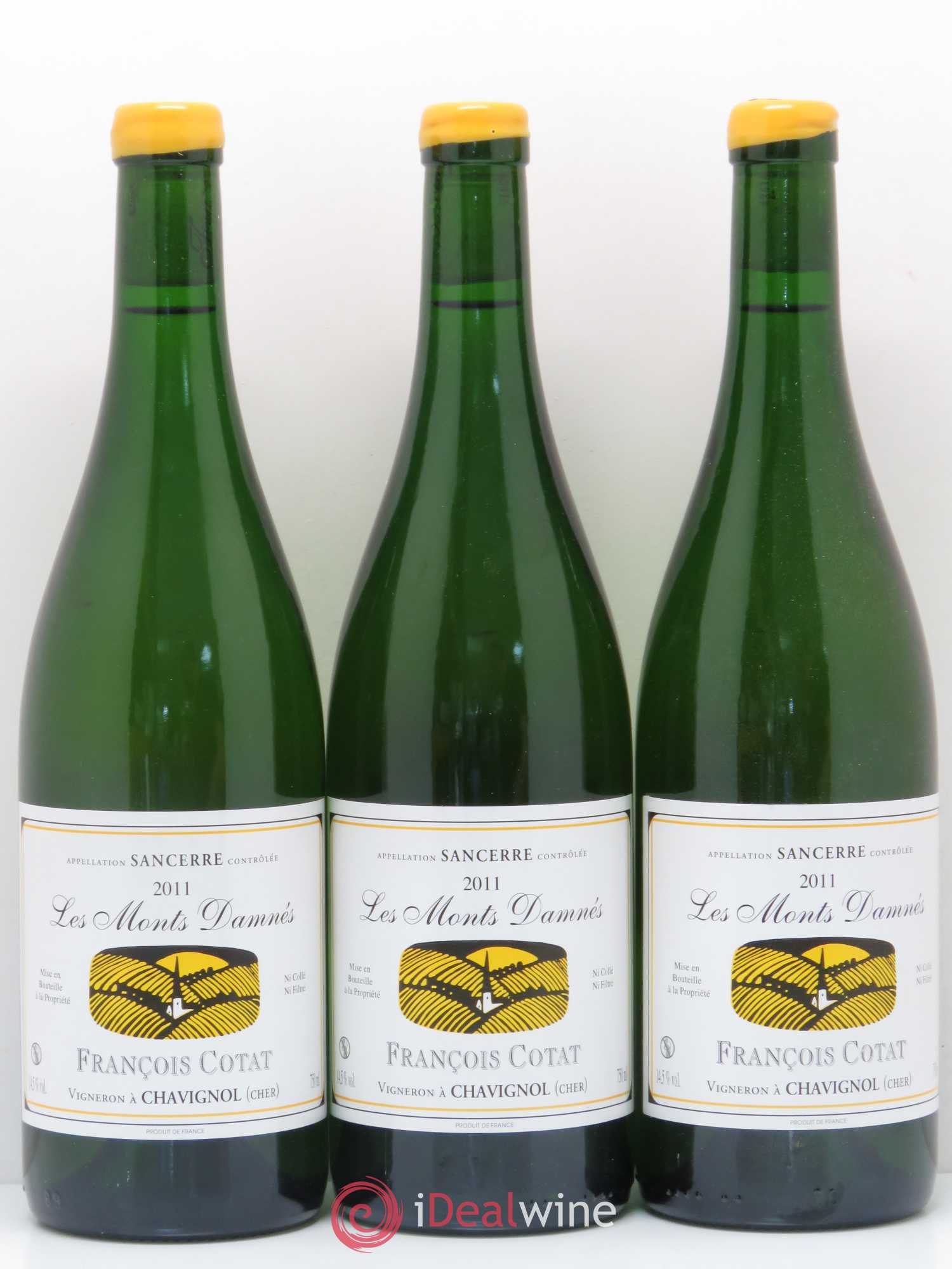 Sancerre Les Monts Damnés François Cotat 2011 - Lot de 6 bouteilles - 1