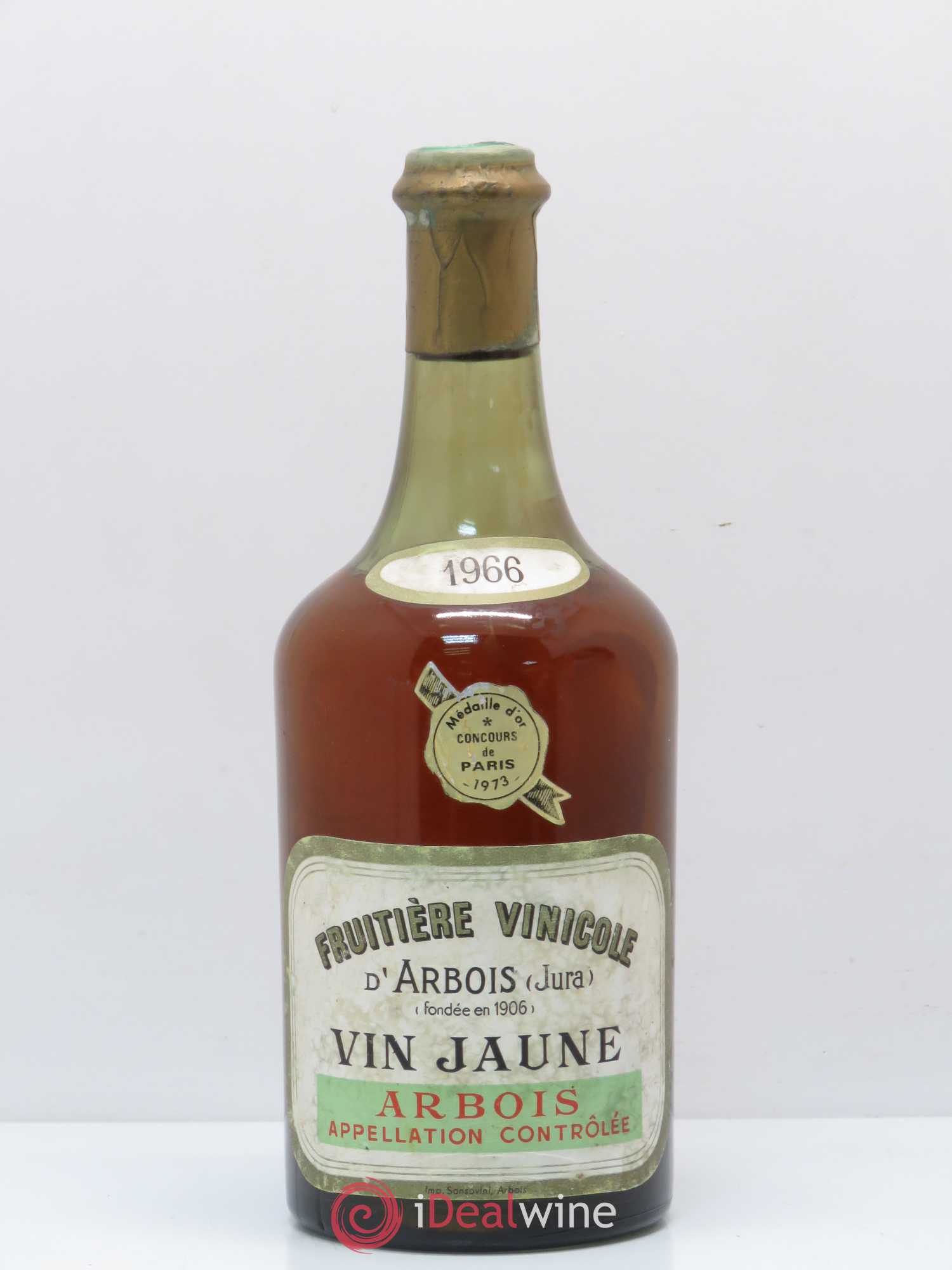 Arbois Vin Jaune Fruitière Vinicole D'Arbois 1966 - Posten von 1 Flasche - 0