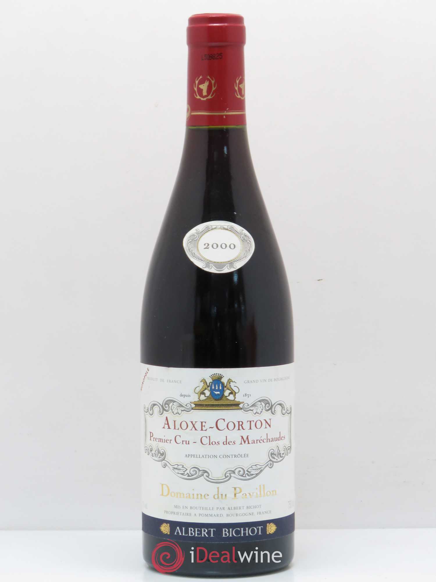 Aloxe-Corton 1er Cru Clos Des Marechaudes Domaine Du Pavillon Albert Bichot 2000 - Posten von 1 Flasche - 0
