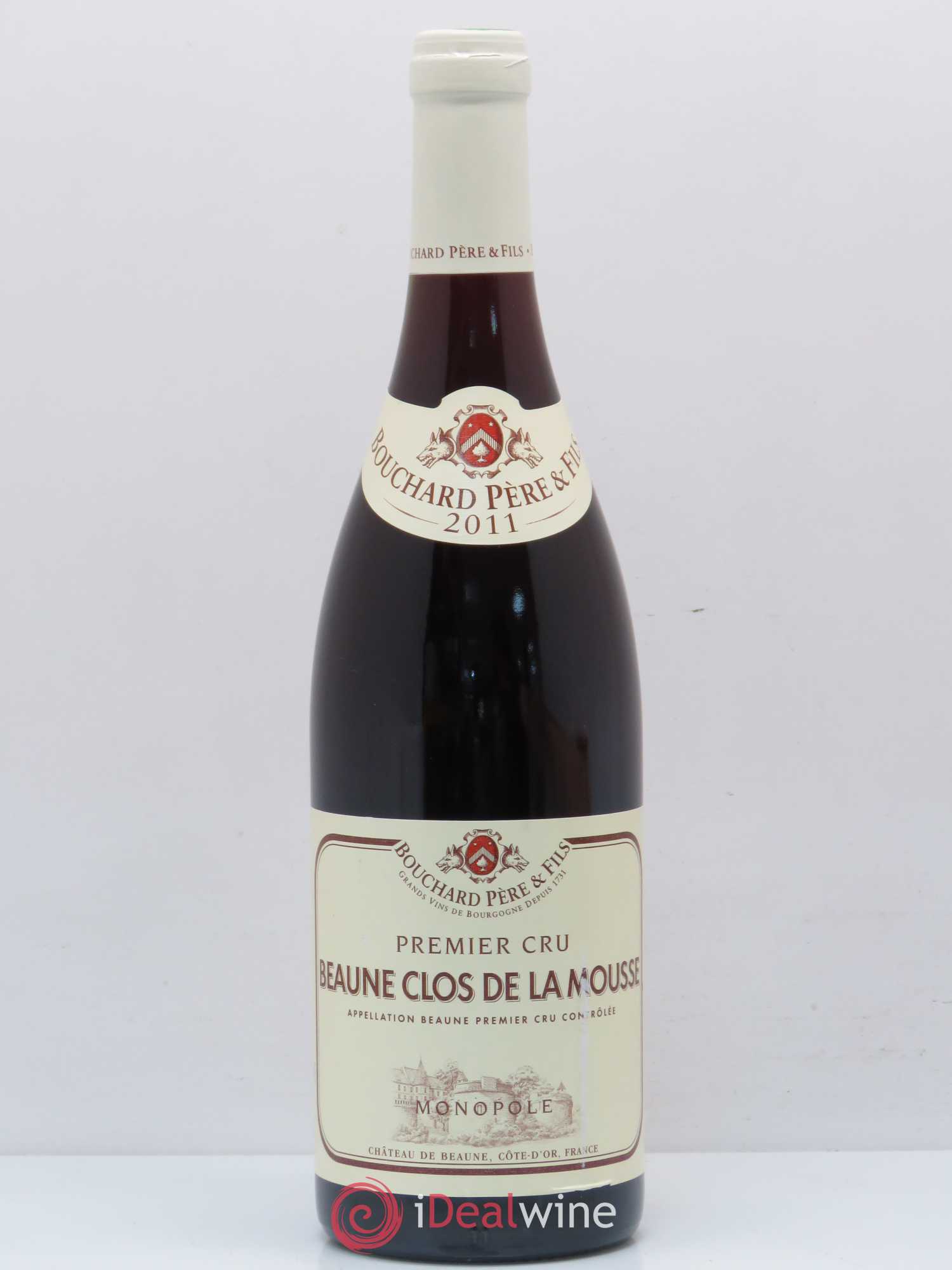 Beaune 1er Cru Clos De La Mousse Bouchard Père et Fils 2011 - Posten von 1 Flasche - 0