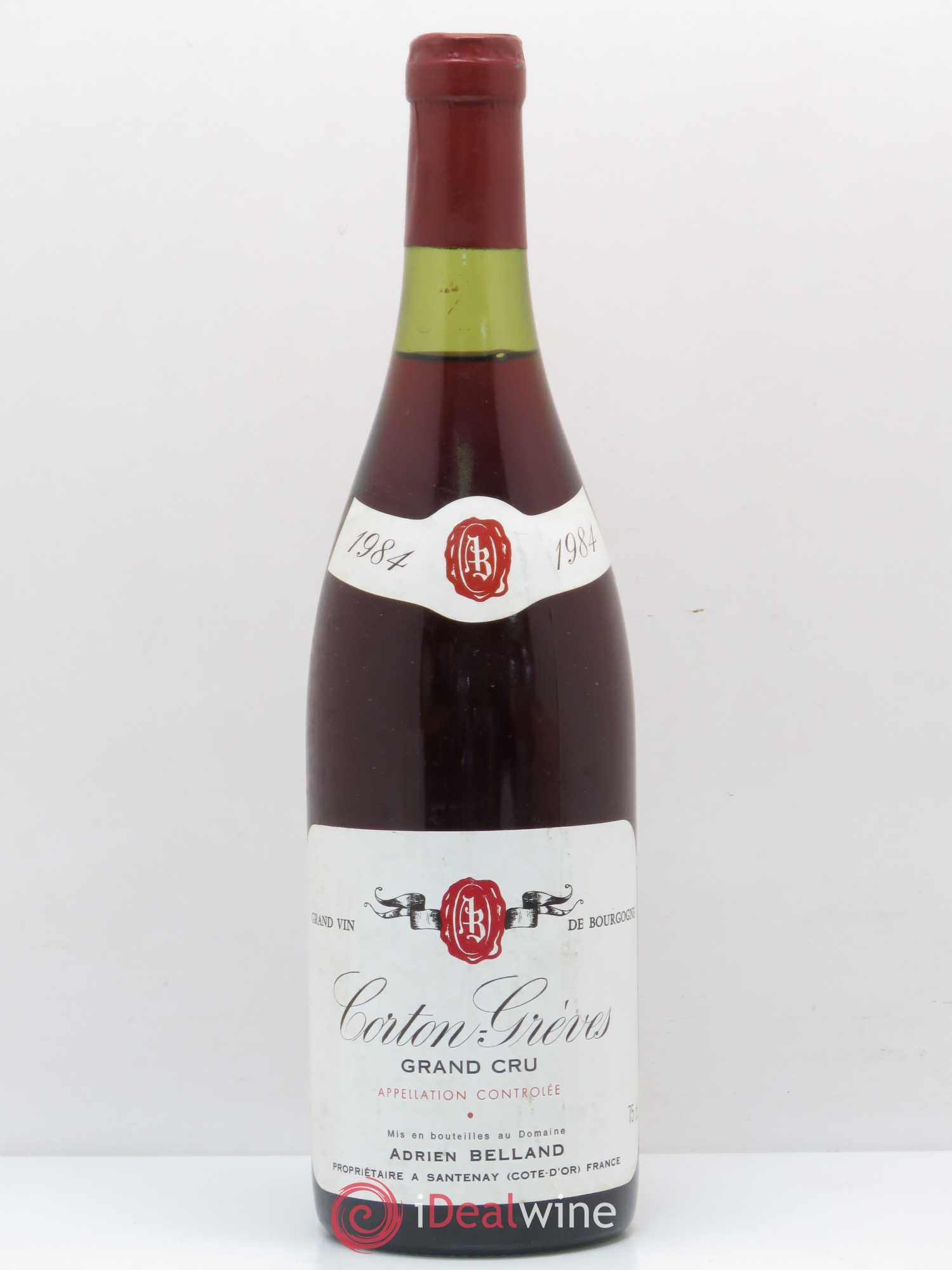 Corton Grand Cru Greves Adrien Belland 1984 - Lot de 1 bouteille - 0