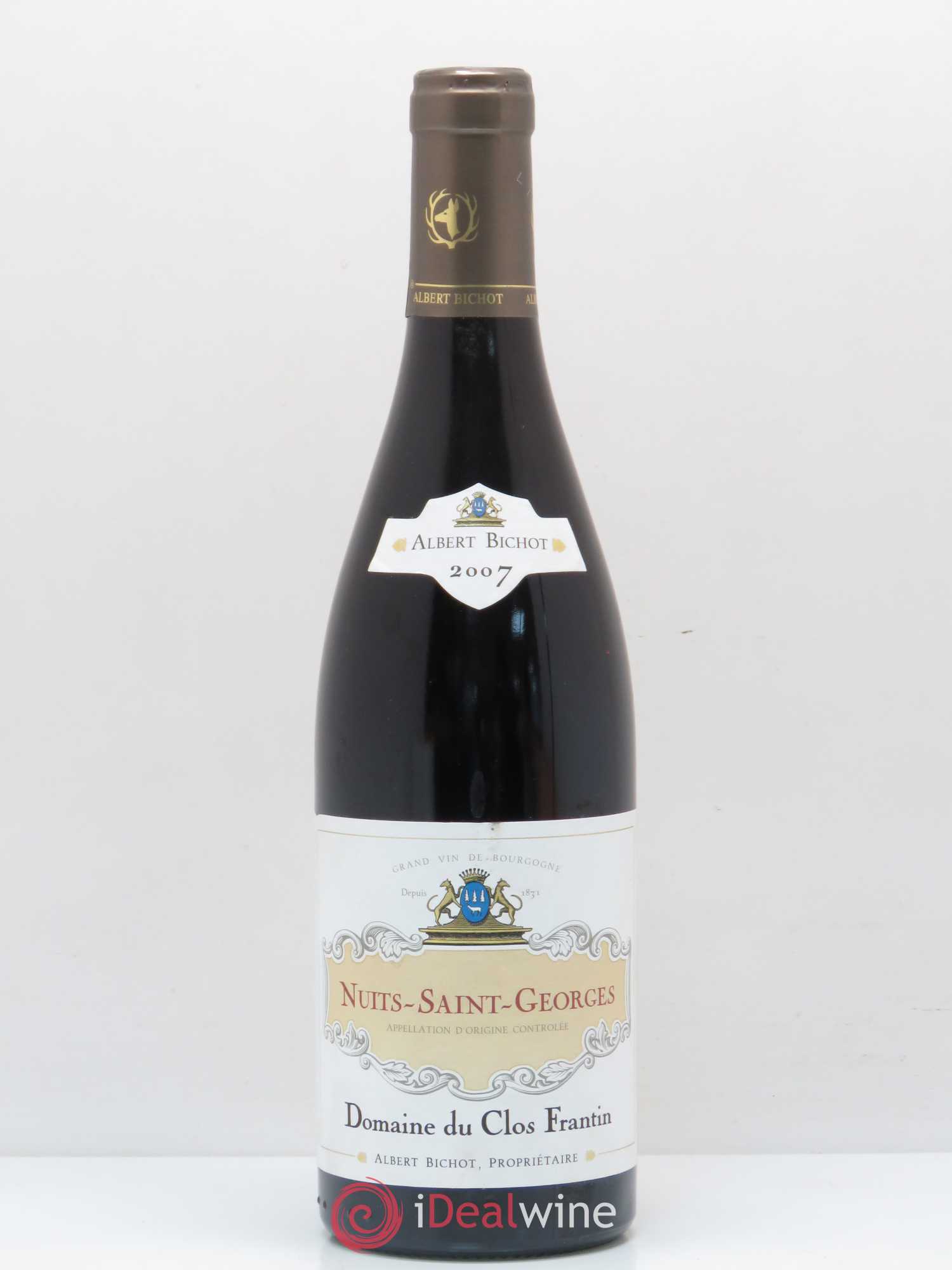 Nuits-Saint-Georges Clos Frantin - Albert Bichot 2007 - Lot de 1 bouteille - 0