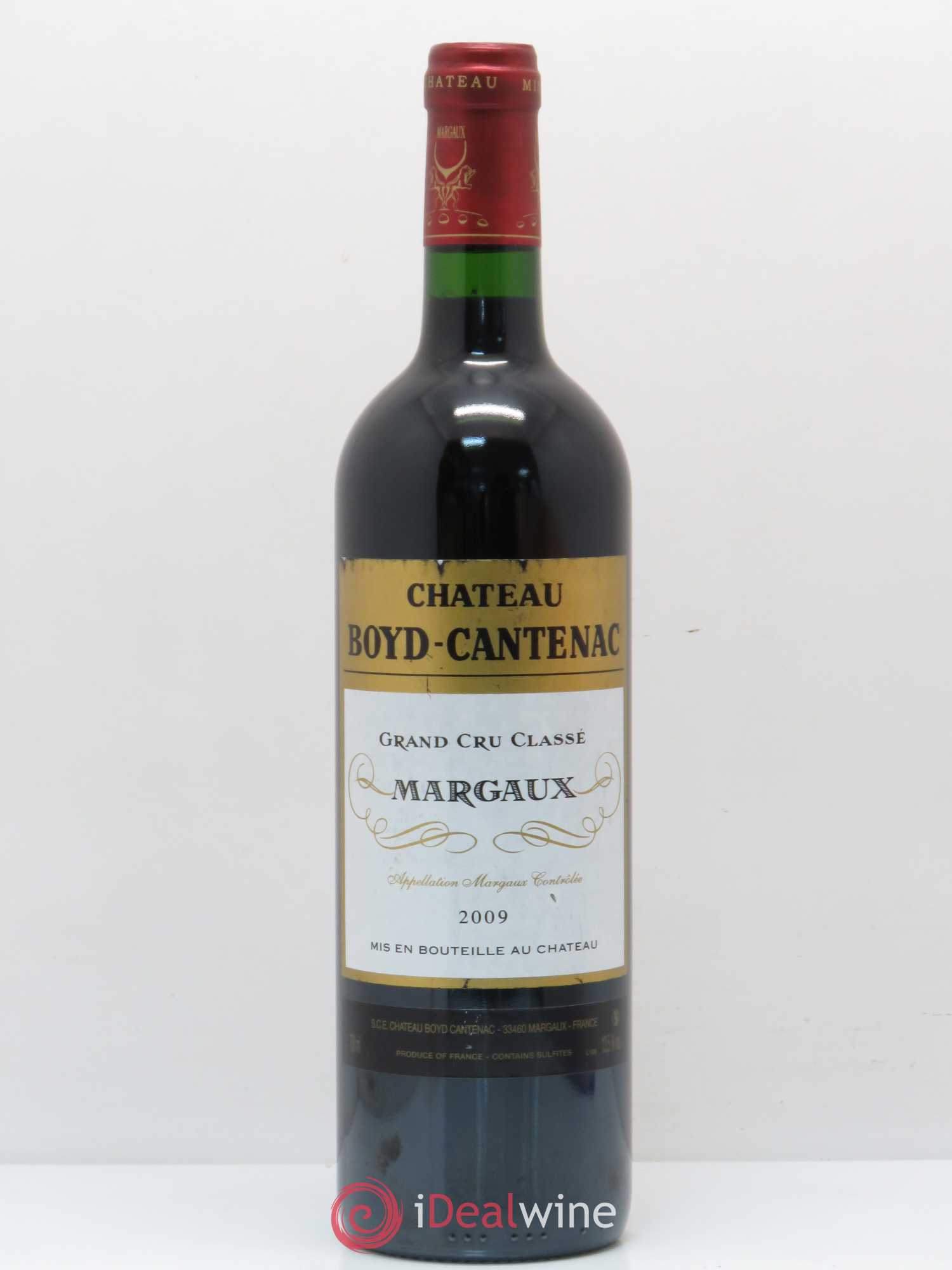 Château Boyd Cantenac 3ème Grand Cru Classé 2009 - Lot de 1 bouteille - 0