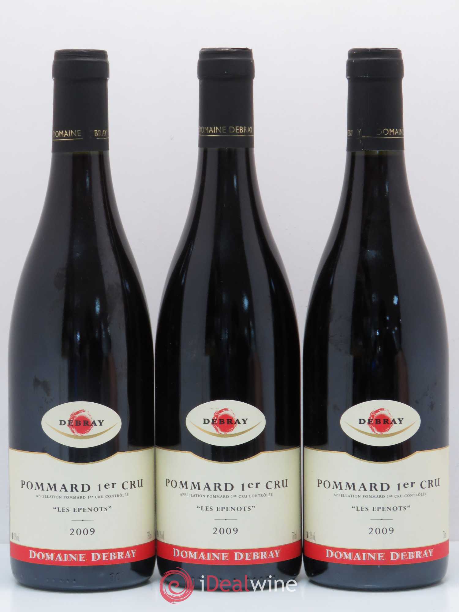 Pommard 1er Cru Les Epenots Debray 2009 - Posten von 3 Flaschen - 0