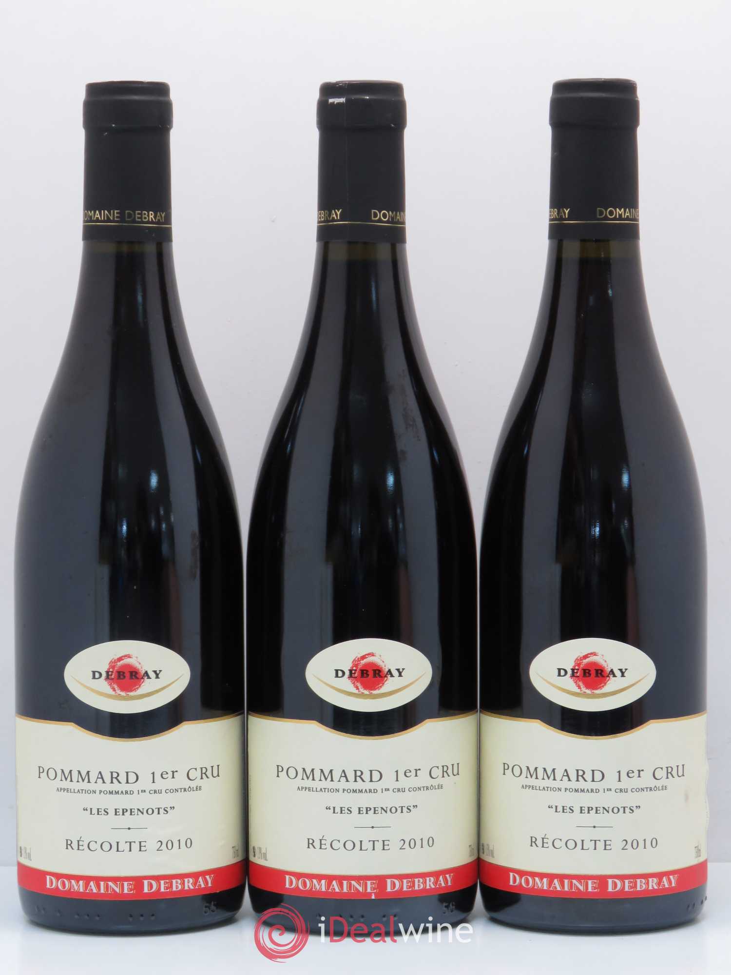Pommard 1er Cru Les Epenots Debray 2010 - Posten von 3 Flaschen - 0