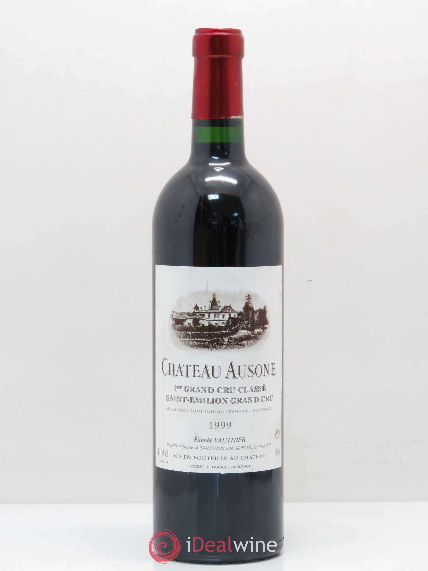 Château Ausone 1er Grand Cru Classé A 1999 - Lot de 1 bouteille - 0