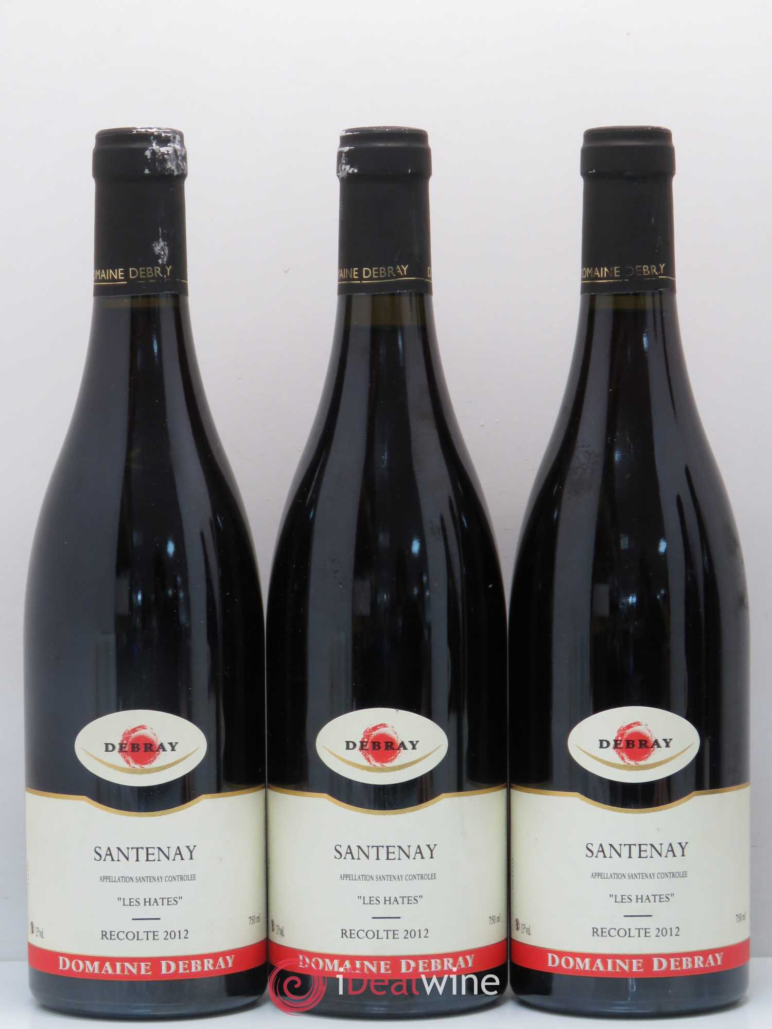 Santenay Les Hates Debray 2012 - Posten von 5 Flaschen - 1