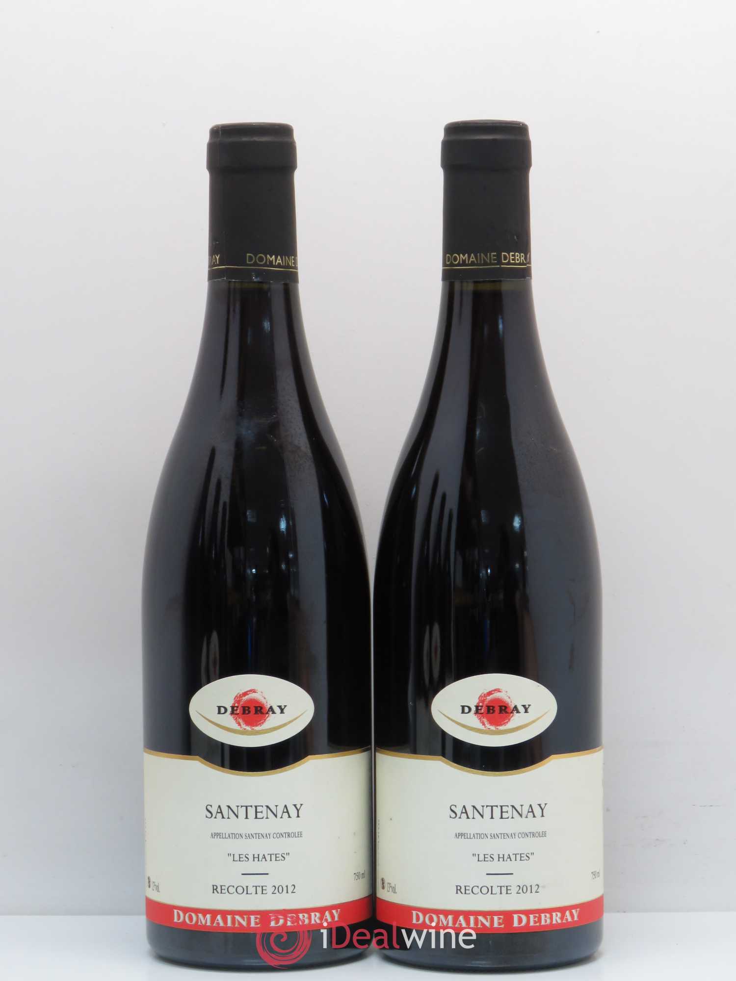 Santenay Les Hates Debray 2012 - Posten von 5 Flaschen - 2