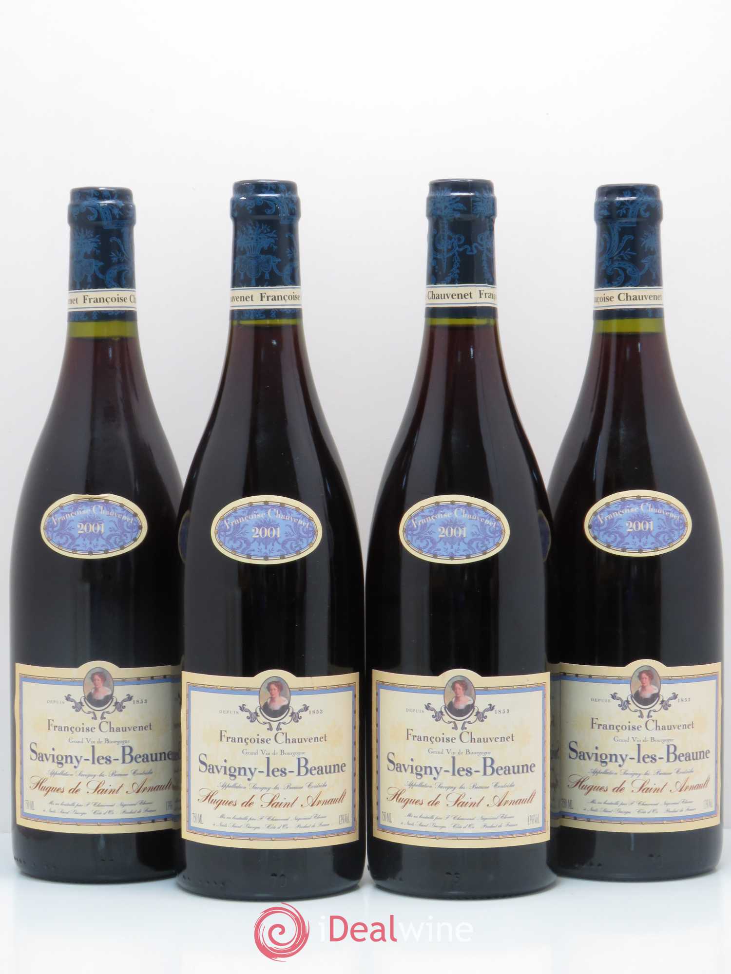 Savigny-lès-Beaune Françoise Chauvenet 2001 - Posten von 4 Flaschen - 0