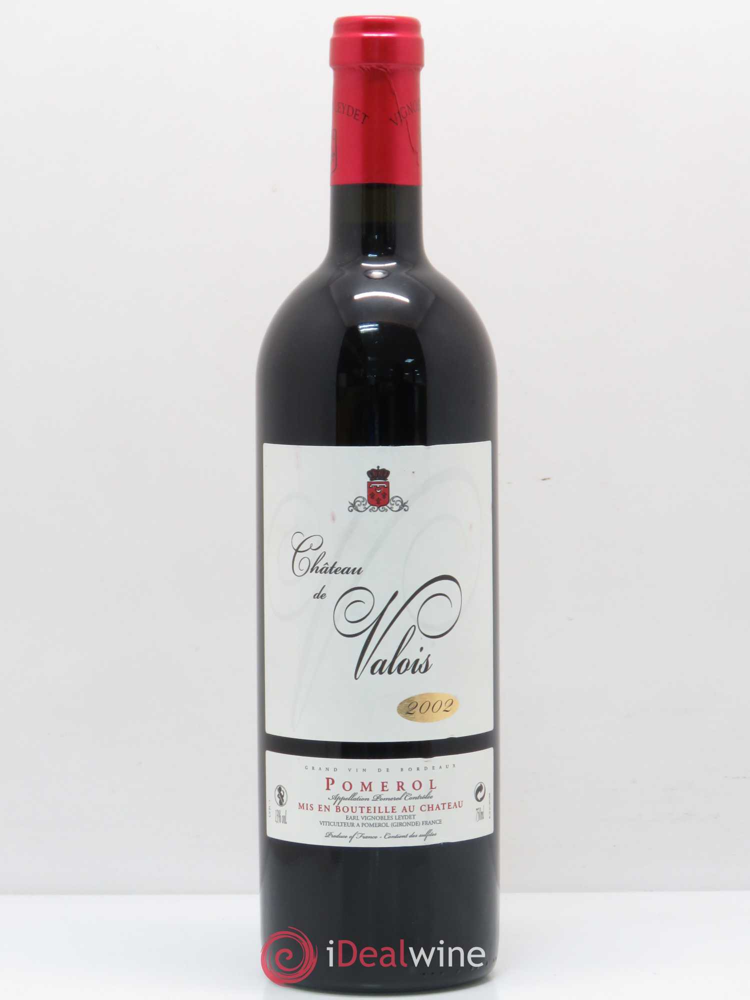 Château de Valois 2002 - Lot de 1 bouteille - 0