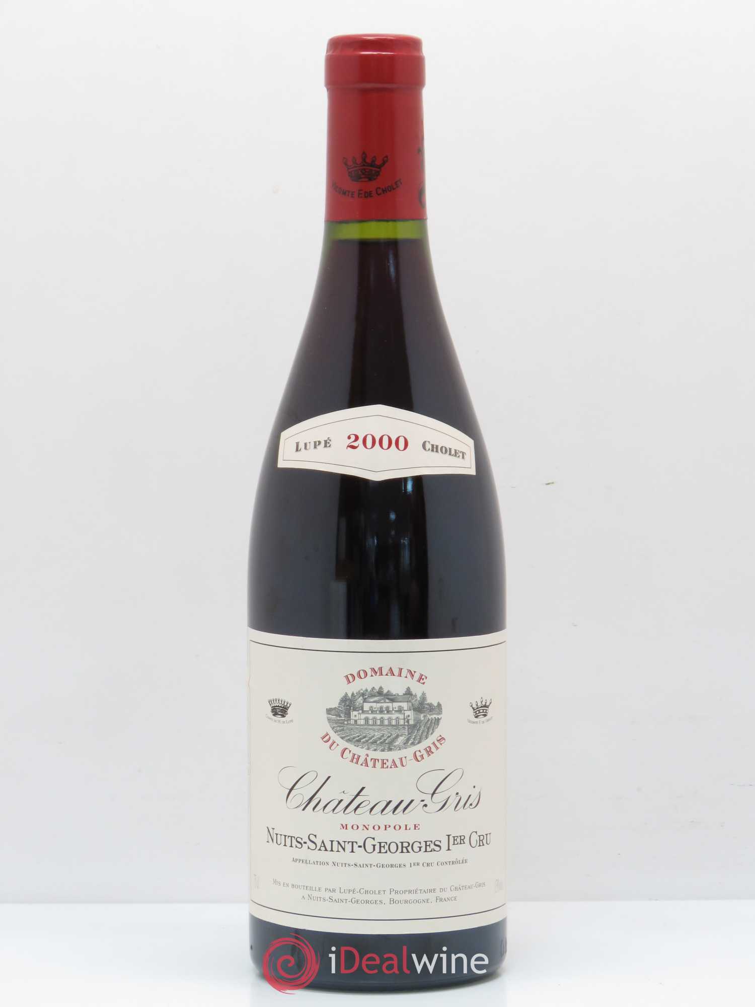 Nuits-Saint-Georges 1er Cru Monopole Domaine Du Château Gris 2000 - Posten von 1 Flasche - 0