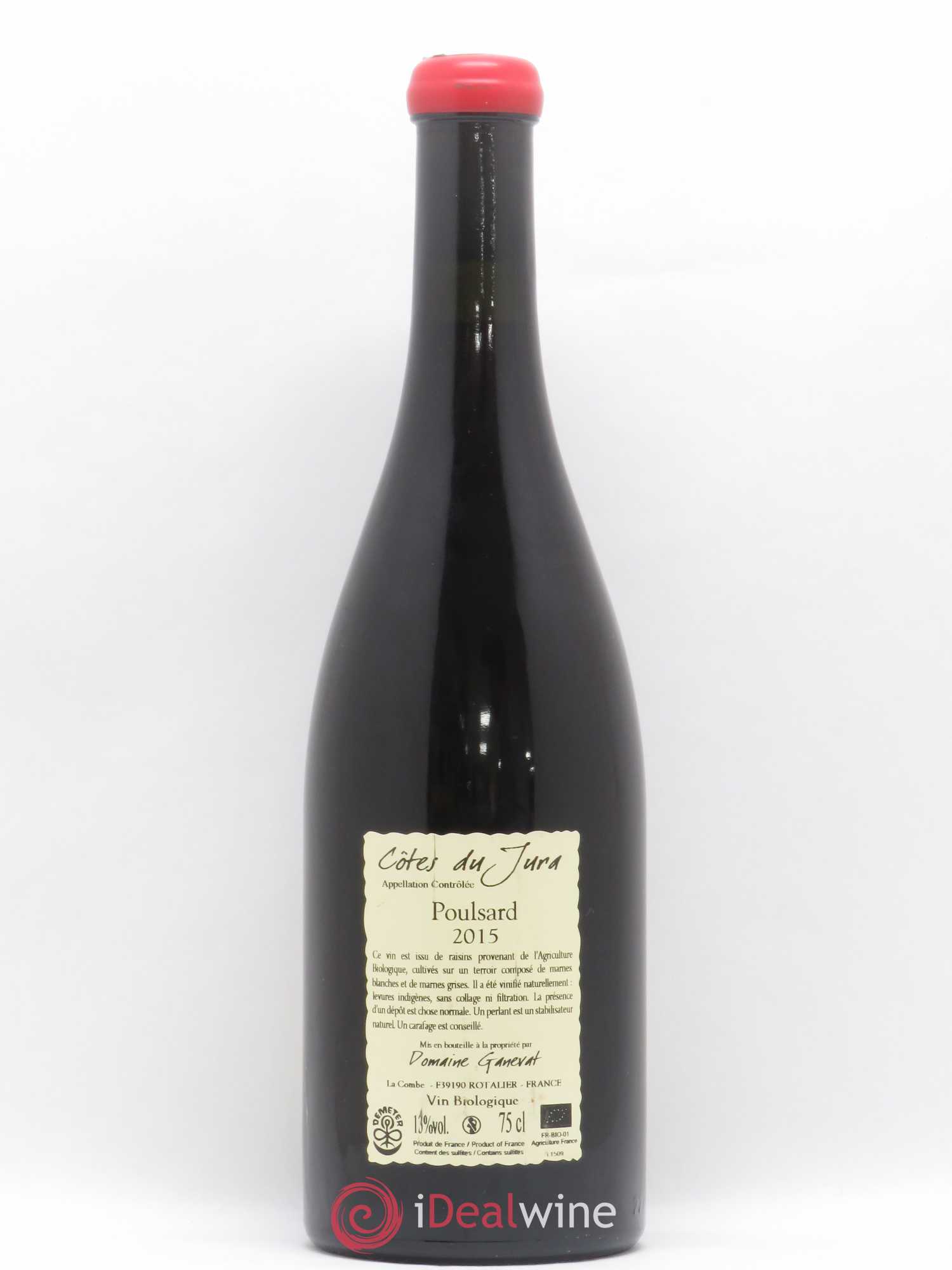 Côtes du Jura Cuvée de l'Enfant Terrible Jean-François Ganevat (Domaine) 2015 - Lot de 1 bouteille - 1