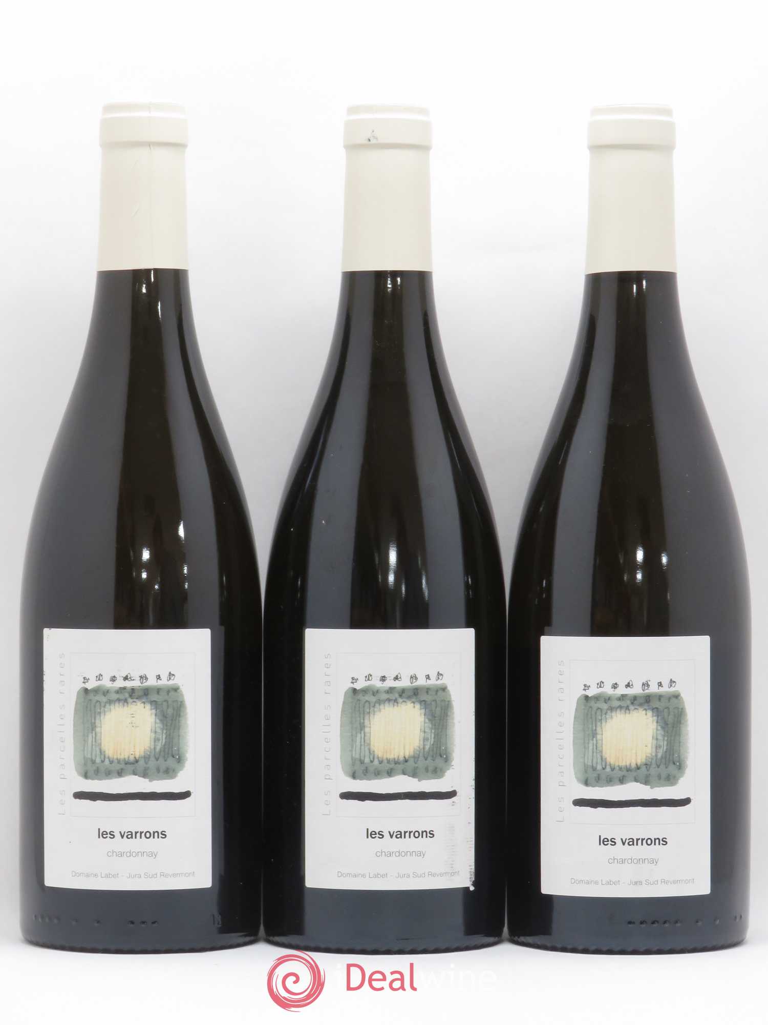 Côtes du Jura Chardonnay Les Varrons Romain - Julien - Charline Labet 2017 - Lot de 3 bouteilles - 0