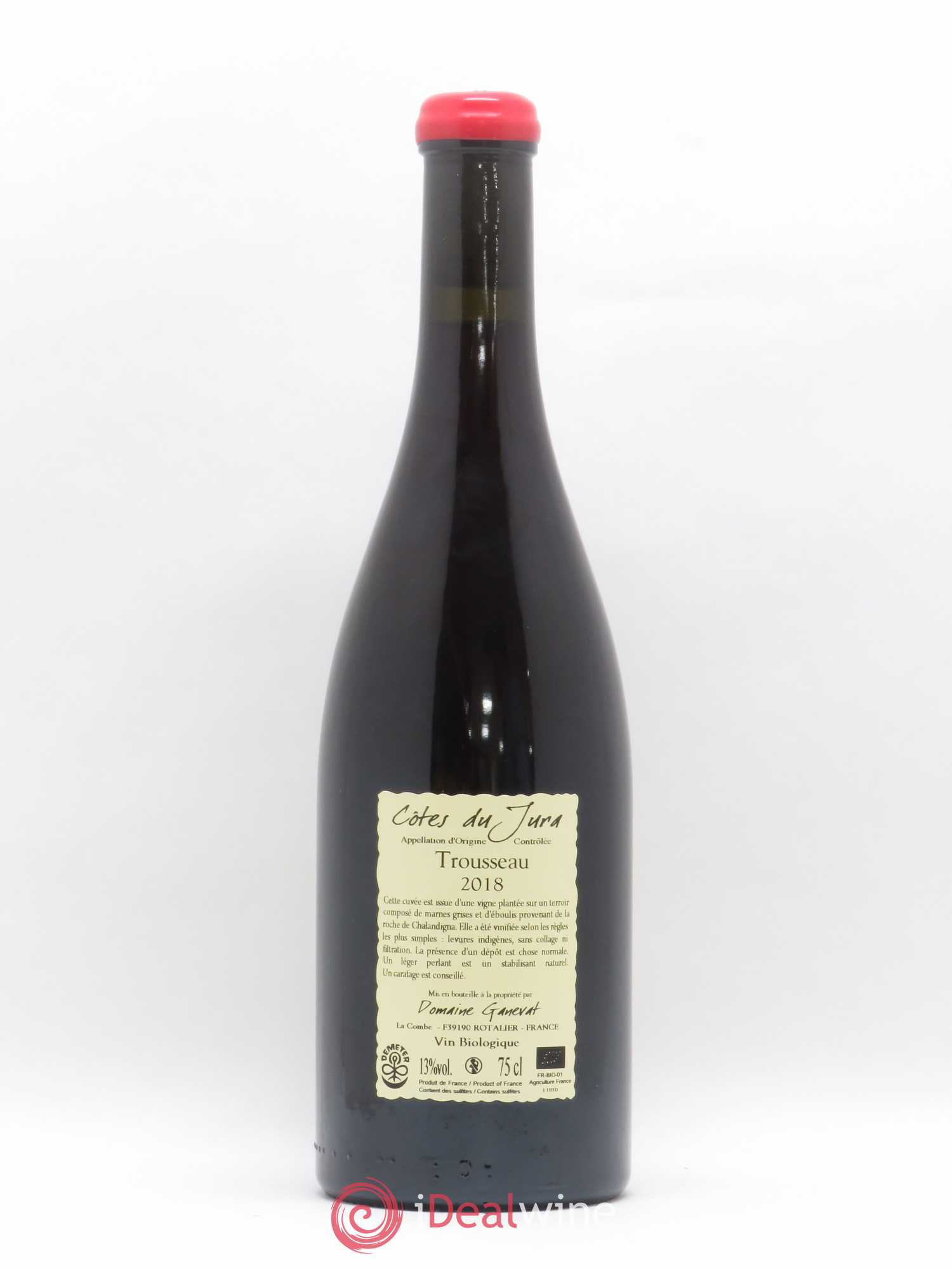 Côtes du Jura Plein Sud Jean-François Ganevat (Domaine) 2018 - Lot de 1 bouteille - 1
