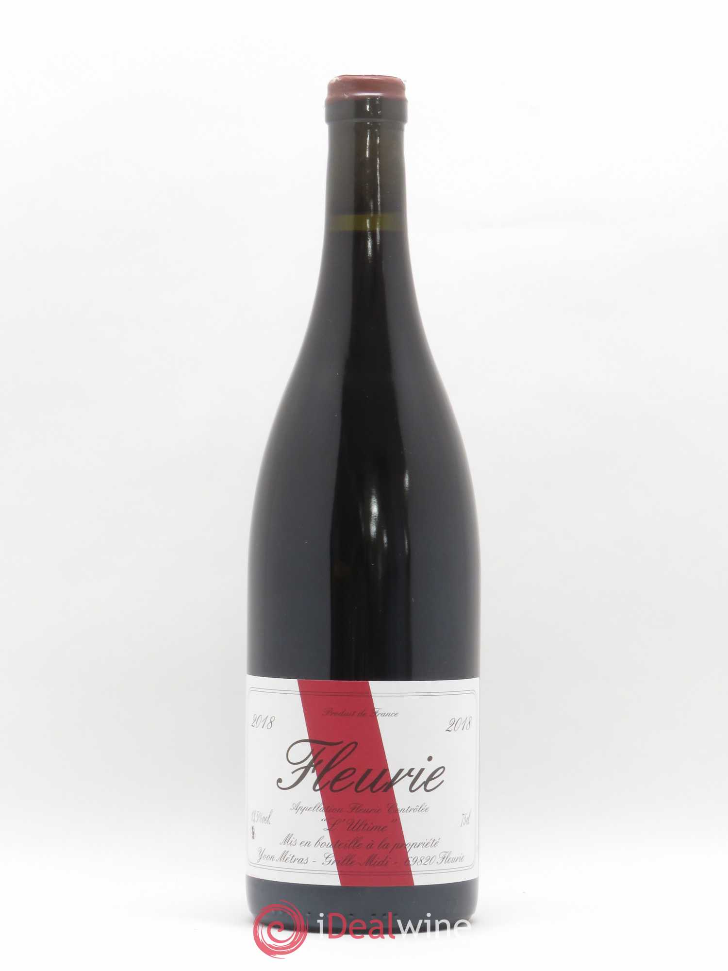 Fleurie l'Ultime Yvon Métras (sans prix de réserve) 2018 - Lot de 1 bouteille - 0